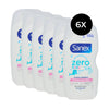 Sanex Baby Zero 0% Fragrance Free Bath, Wash & Shampoo - 6 x 450 ml