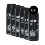 Axe 48 H Fresh Deodorant Spray Black - 6 x 150 ml