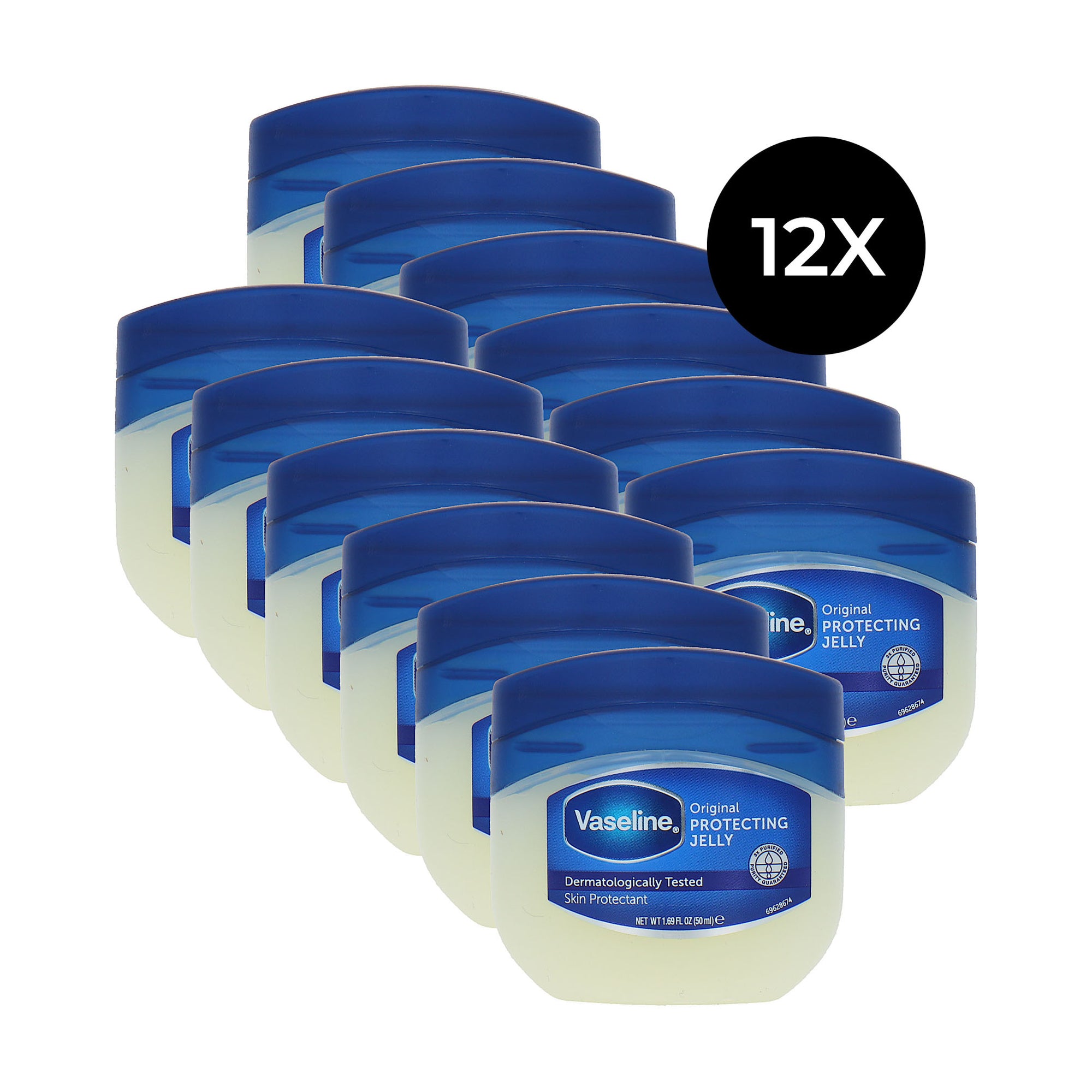 Vaseline Original Protecting Jelly - 12 x 50 ml