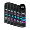 Axe 48 H Non Stop Fresh Deodorant Spray Marine - 6 x 150 ml