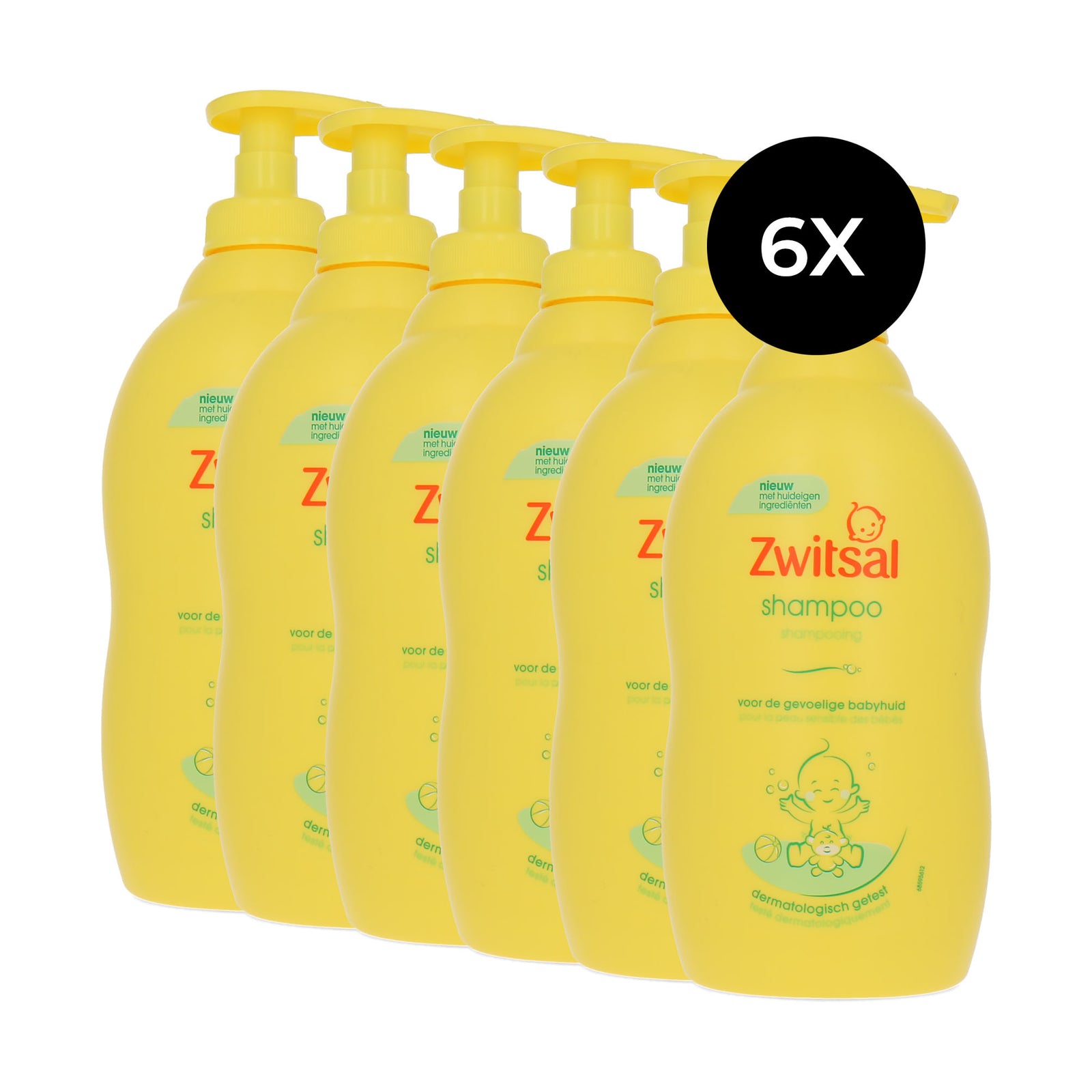 Zwitsal Shampoo - 6 x 400 ml