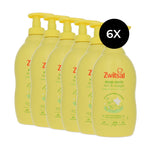 Zwitsal Slaap Zacht Bad & Wasgel Eucalyptus Geur - 6 x 400 ml
