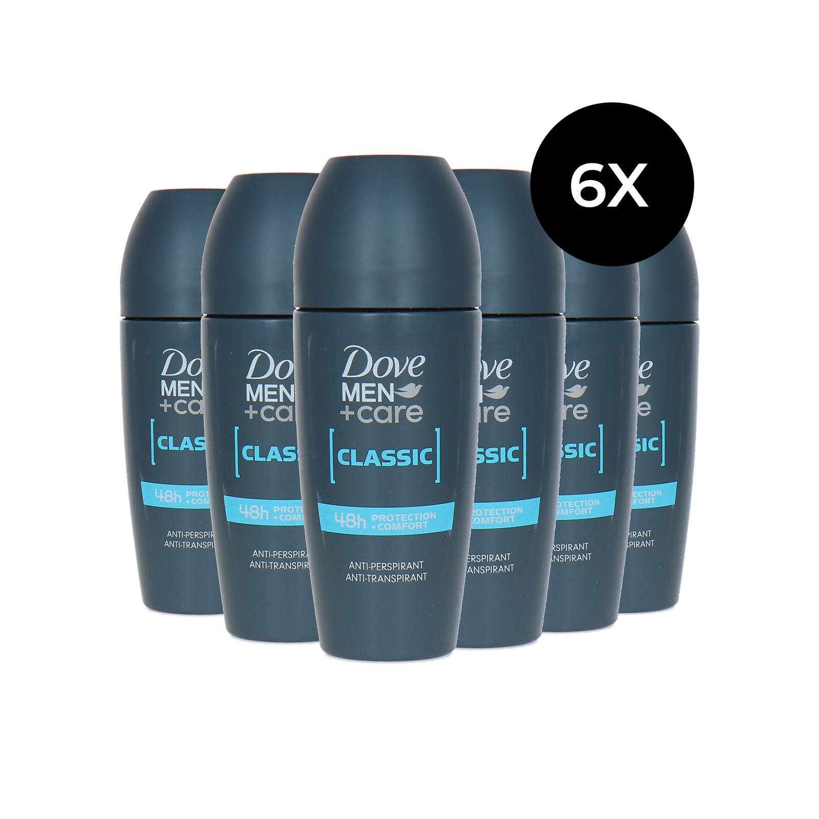 Dove Men + Care Deo Roller Classic - 6 x 50 ml