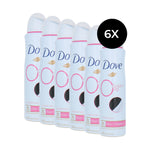 Dove Invisible Care 0% Zinc Complex Deodorant Spray - 6 x 150 ml