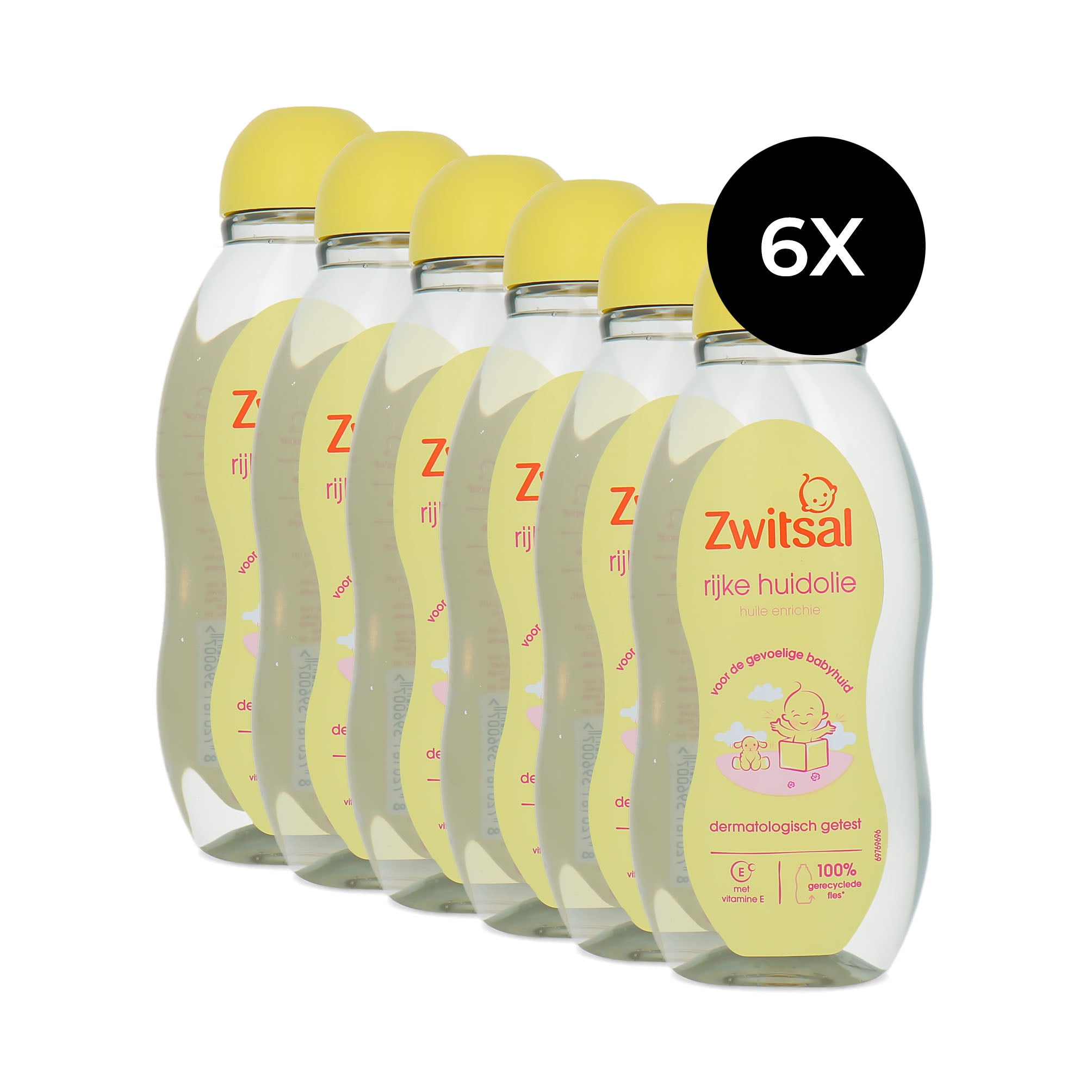 Zwitsal Rijke Huidolie - 6 x 200 ml
