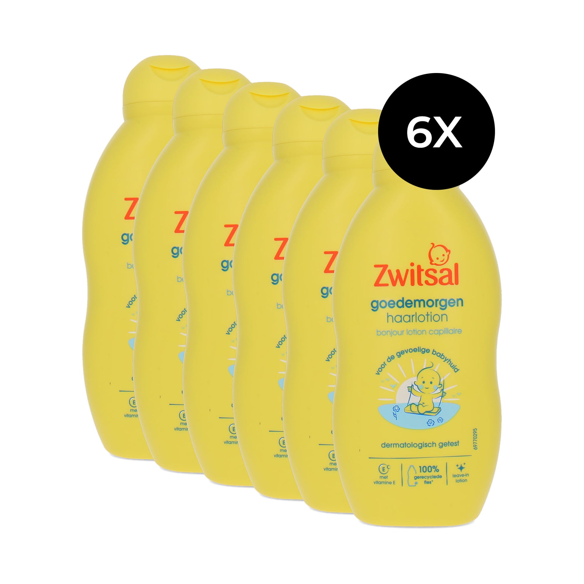 Zwitsal Goedemorgen Haarlotion - 6 x 200 ml