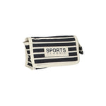 Blisso Mirror Bag Stripe Blue Sports Classic 16.5x11cm