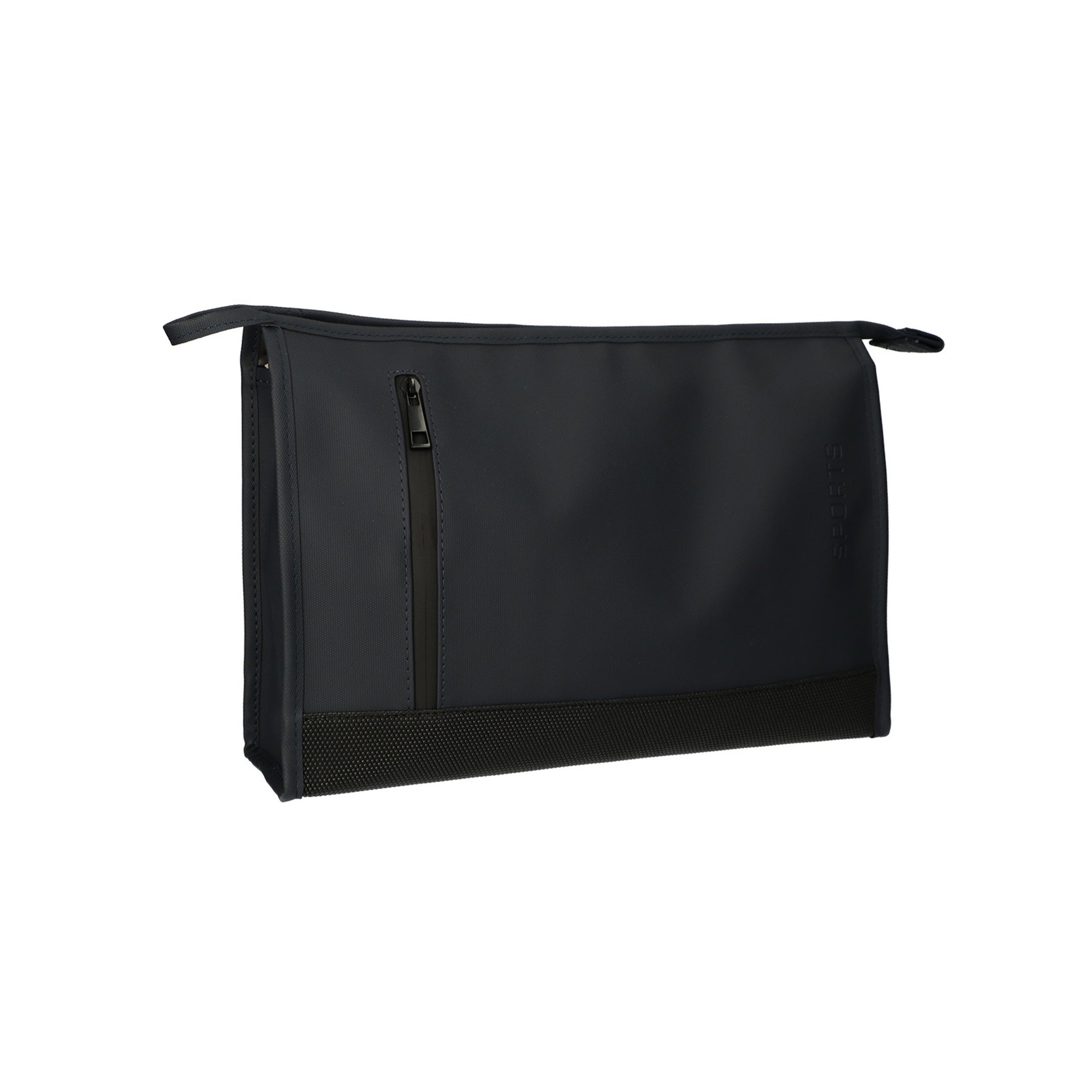 Blisso Toiletry Bag Rubber Bottom Black 35x24cm