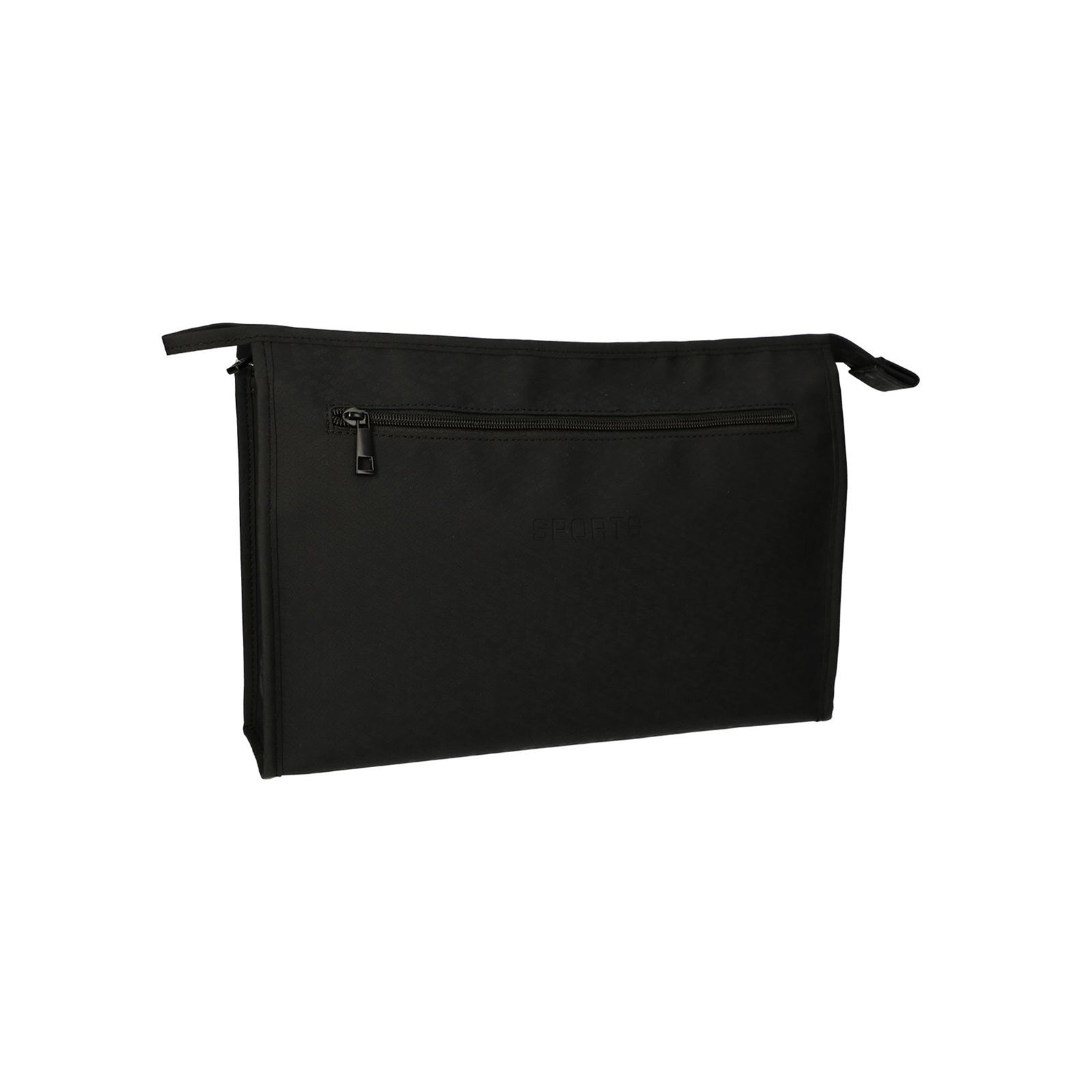 Blisso Toiletry Bag Zipper Horizontal Black 35x24 cm