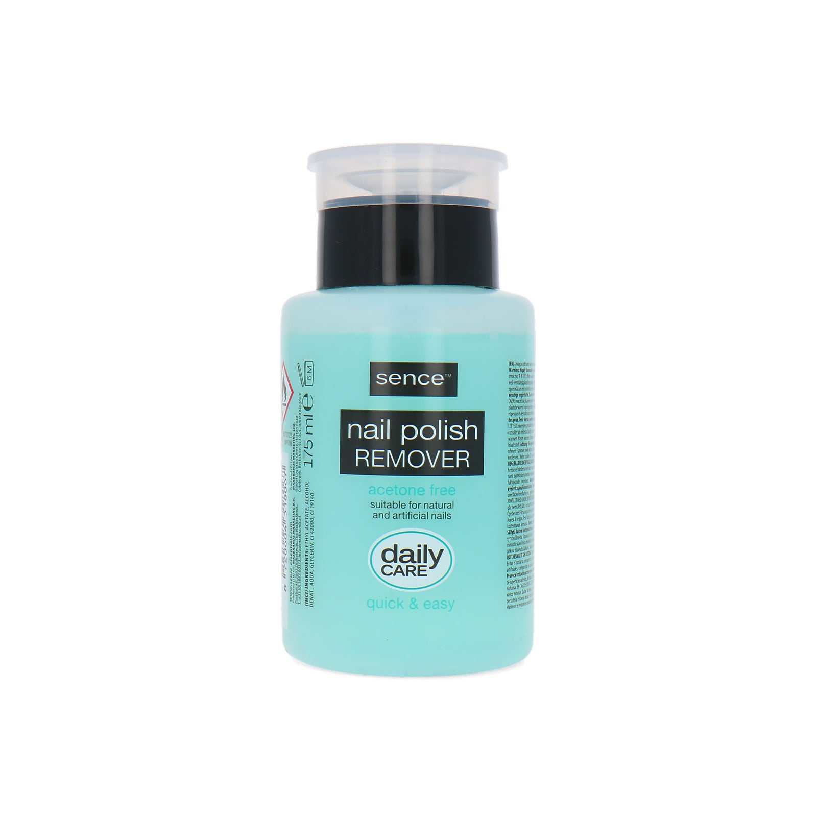 Sence Acetone Free Nagellak Remover - 175 ml (met pompje)