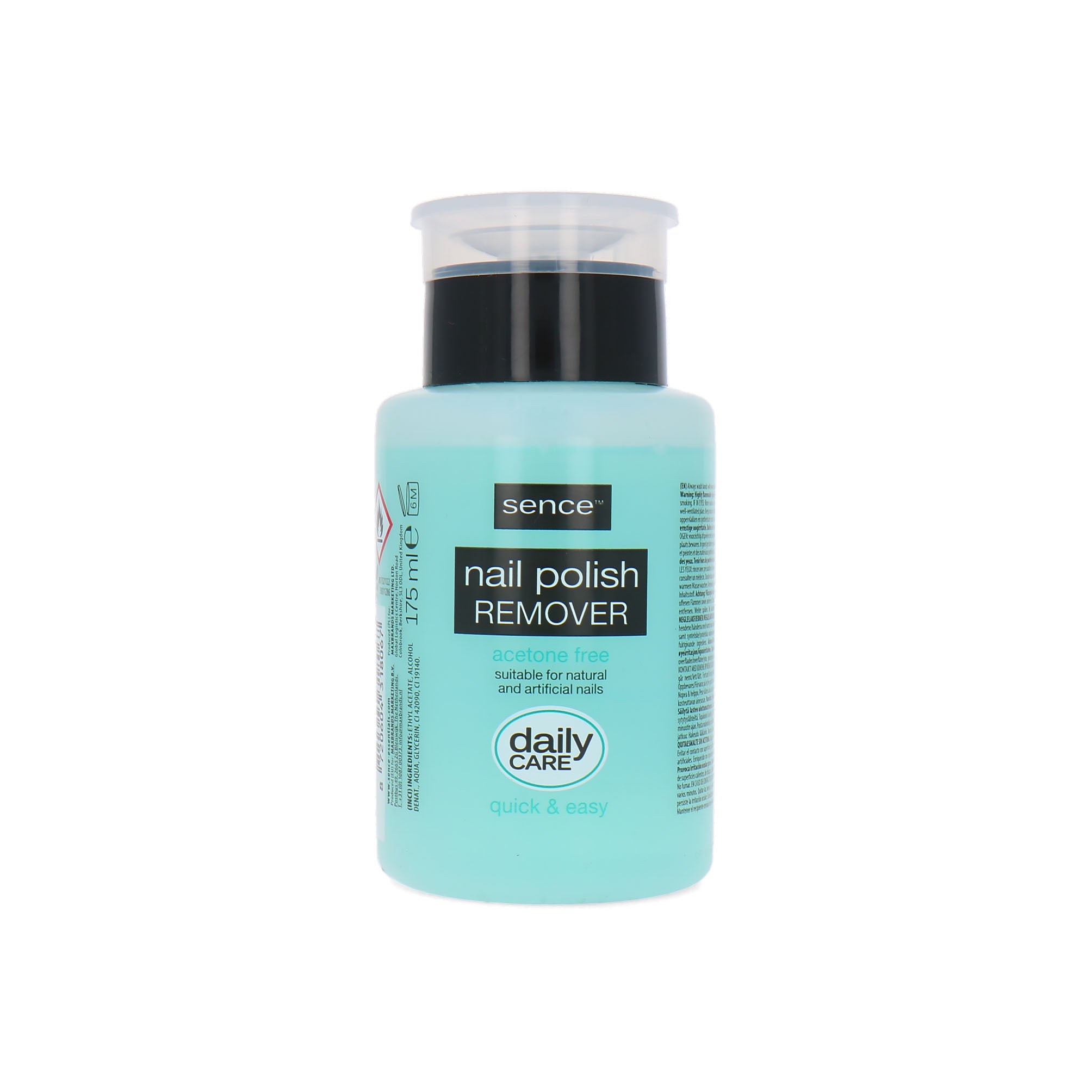 Sence Acetone Free Nagellak Remover - 175 ml (met pompje)