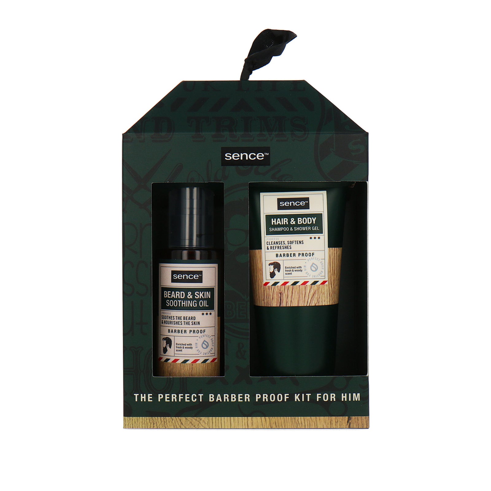 Sence The Perfect Barber Proof Kit For Him Geschenkset - 2 x 100 ml