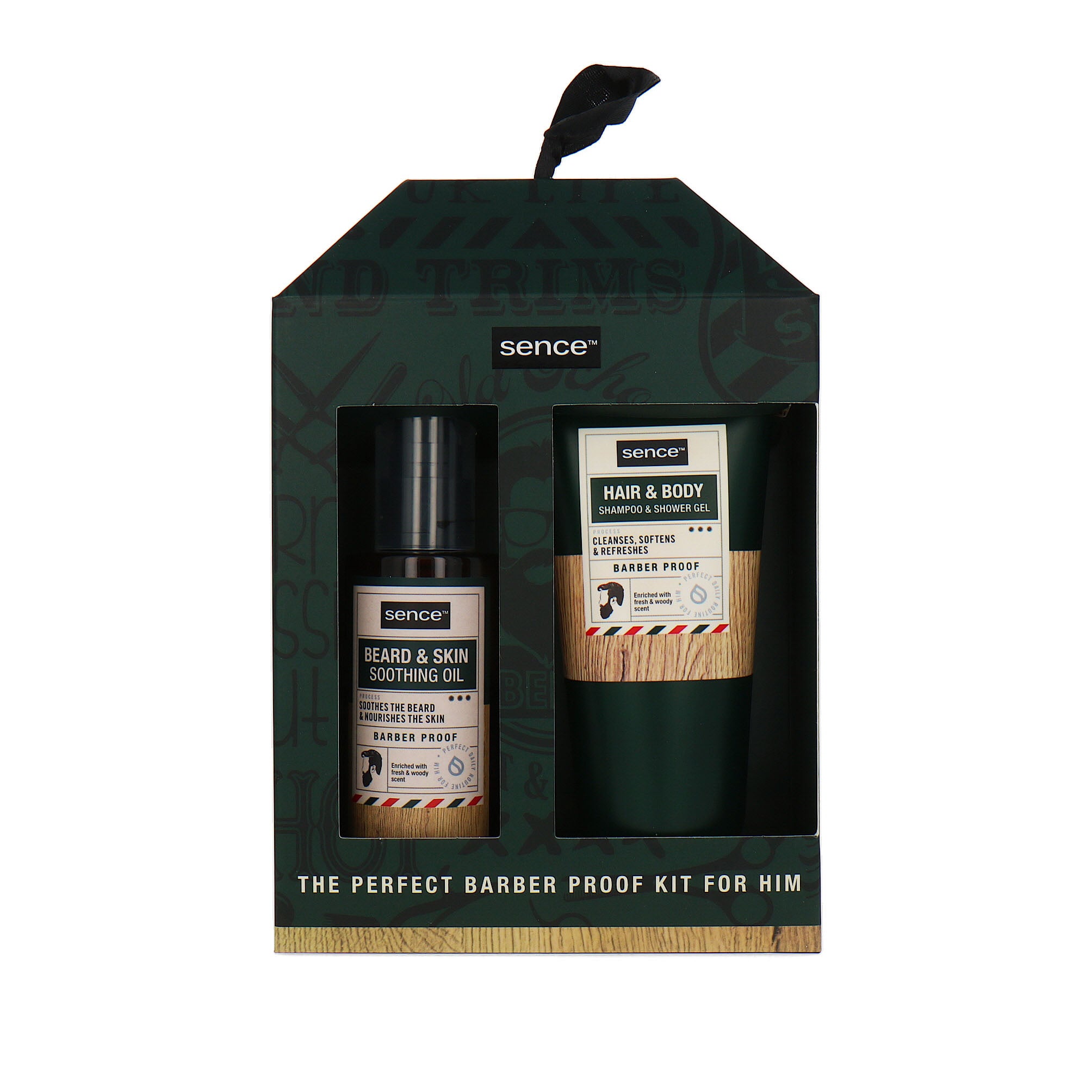Sence The Perfect Barber Proof Kit For Him Geschenkset - 2 x 100 ml