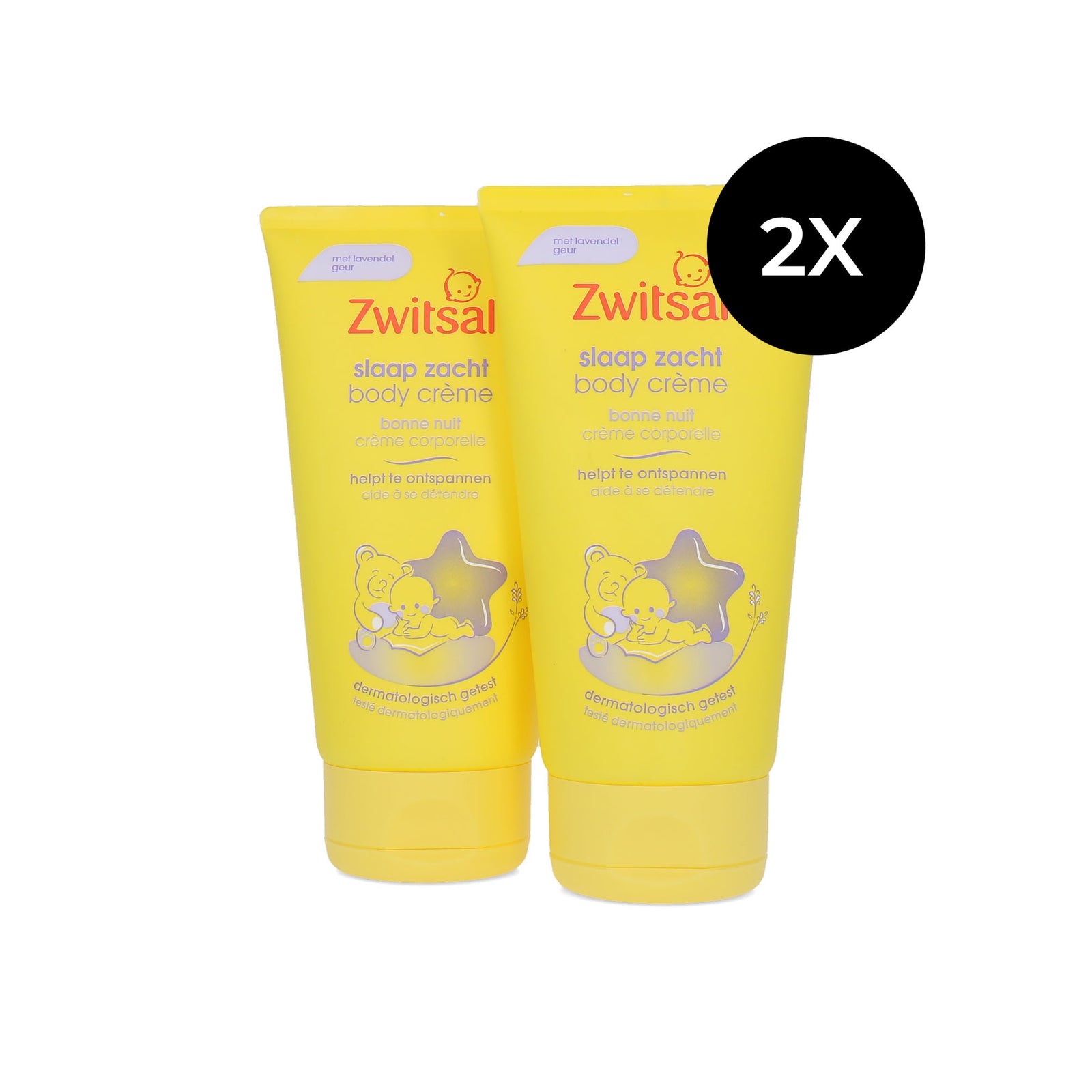 Zwitsal Slaap Zacht Body Crème - 2 x 150 ml