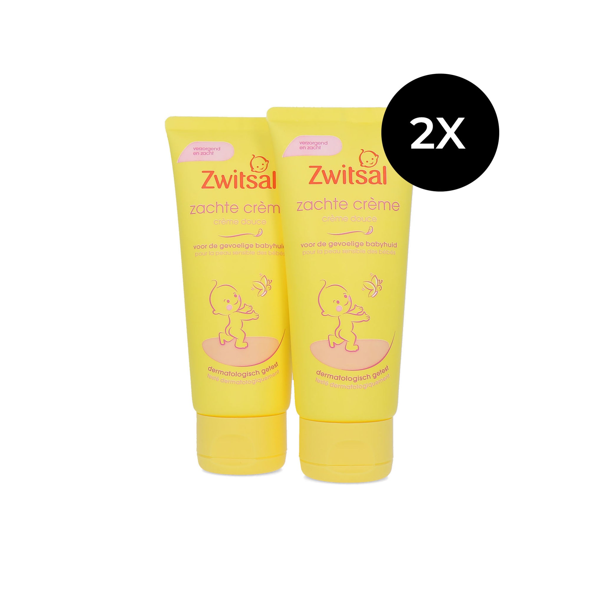 Zwitsal Zachte Crème - 2 x 100 ml