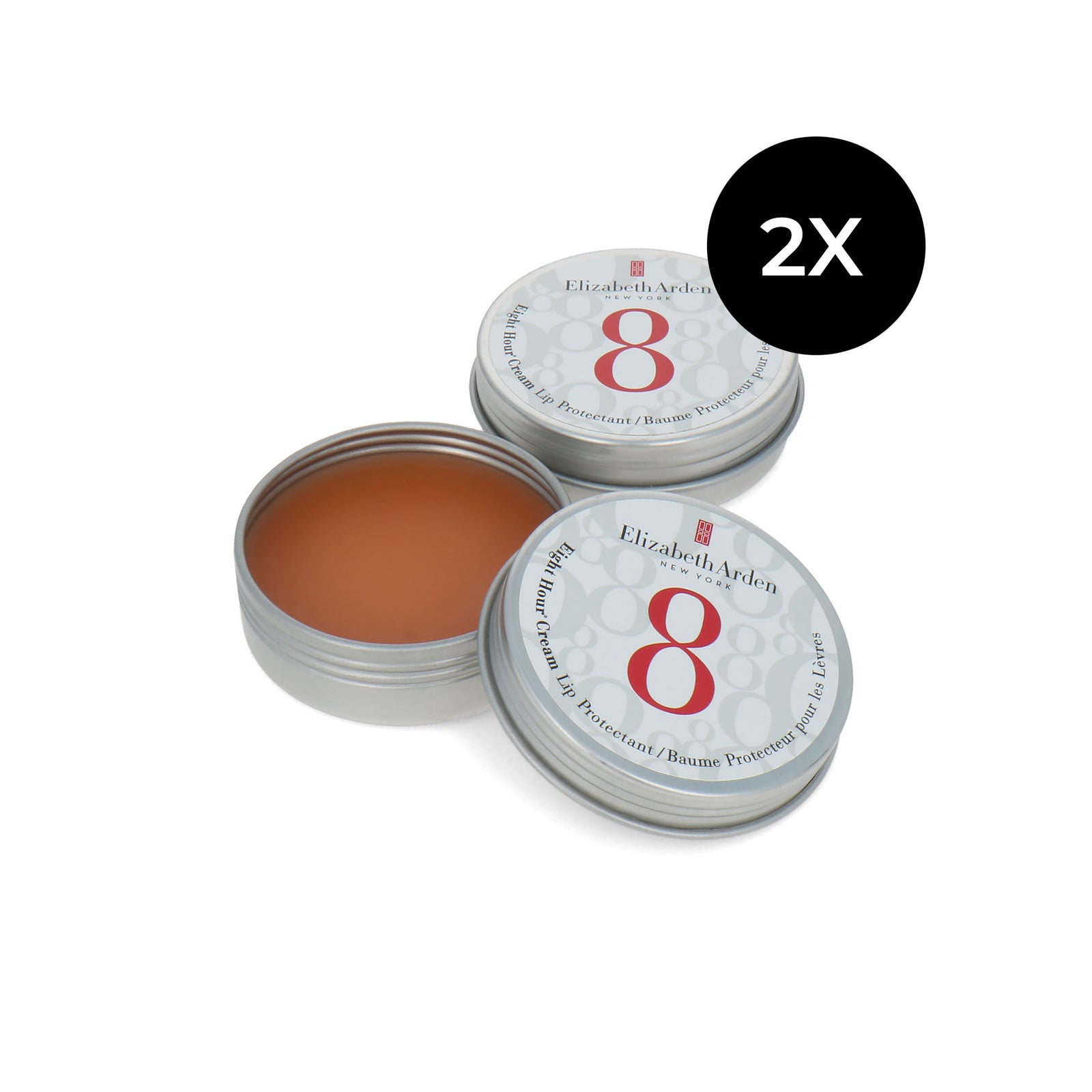 Elizabeth Arden Eight Hour Cream Lip Balm - 13 ml (set van 2)