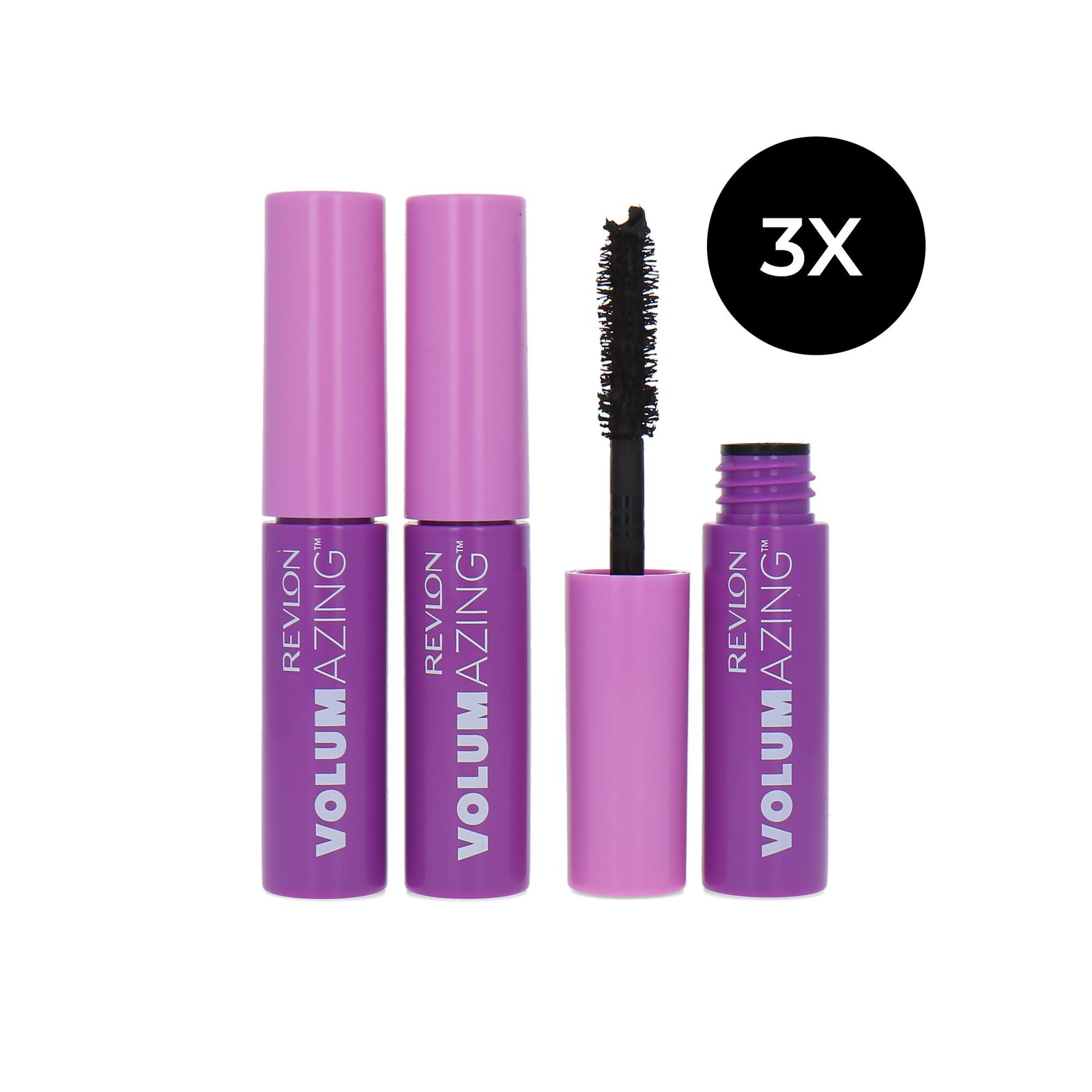 Revlon Mascara - Blackest Black (set van 3)