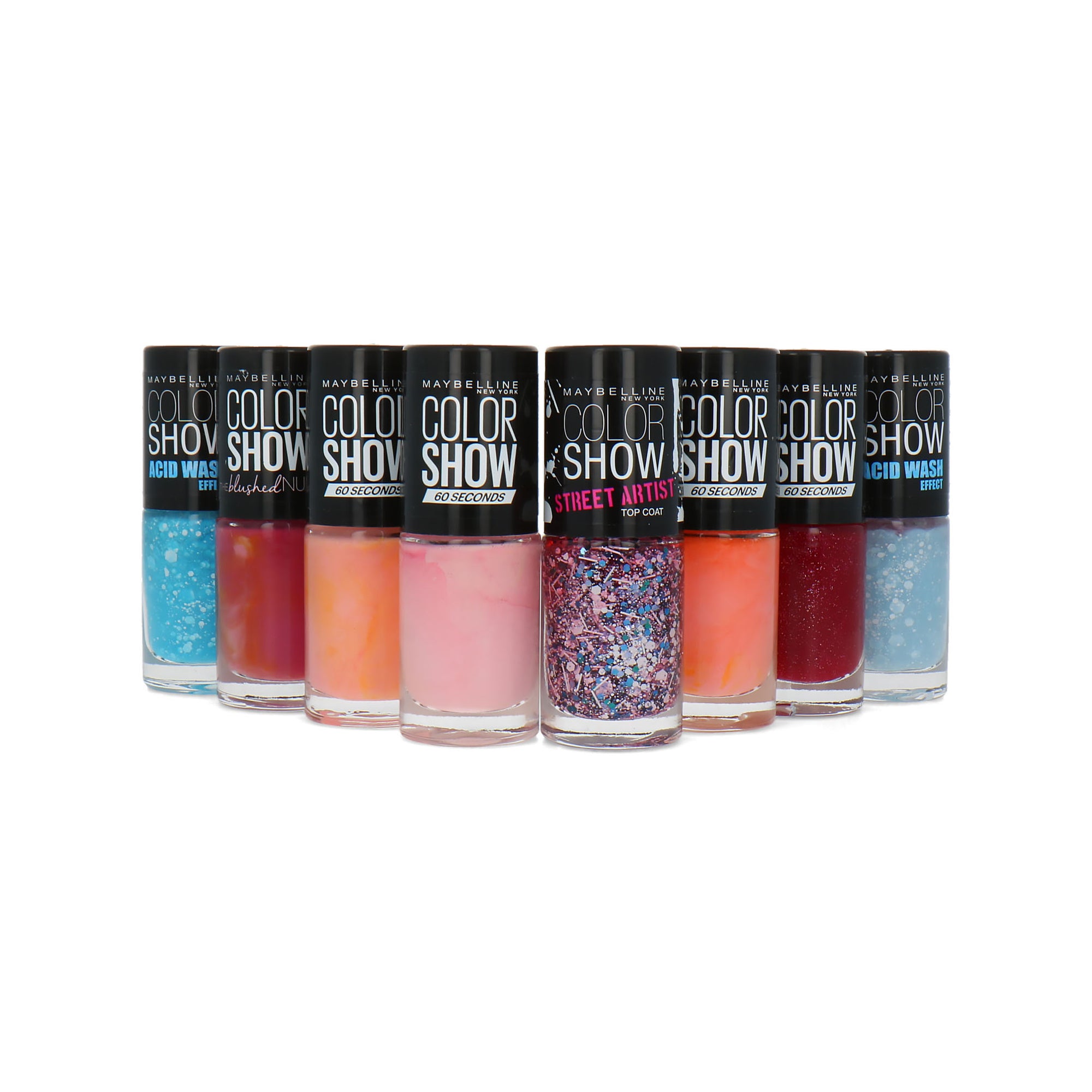 Maybelline Color Show Set D Nagellak - 8 x 7 ml