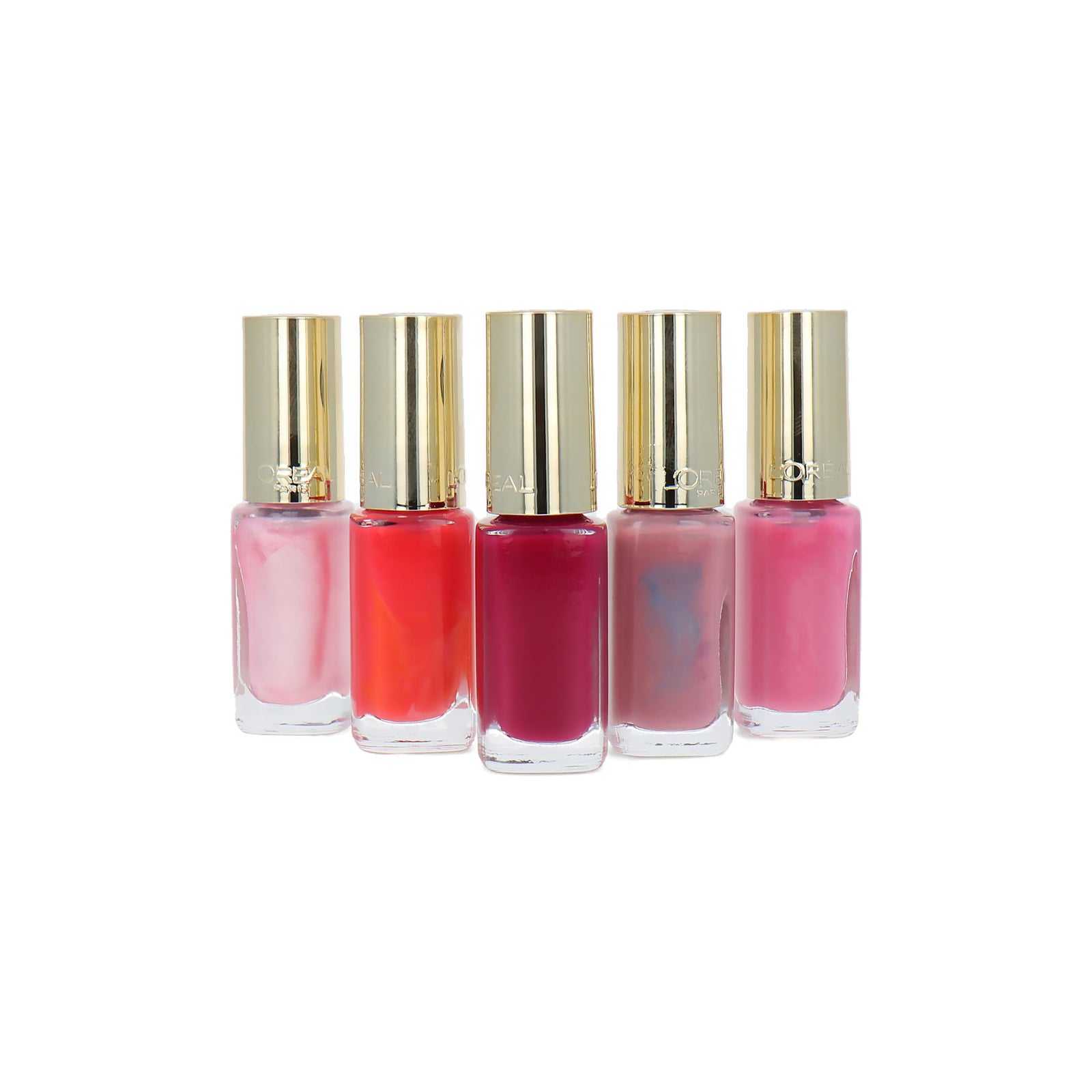 L'Oréal Color Riche 5 x 5 ml Mini Nagellak - Set AA
