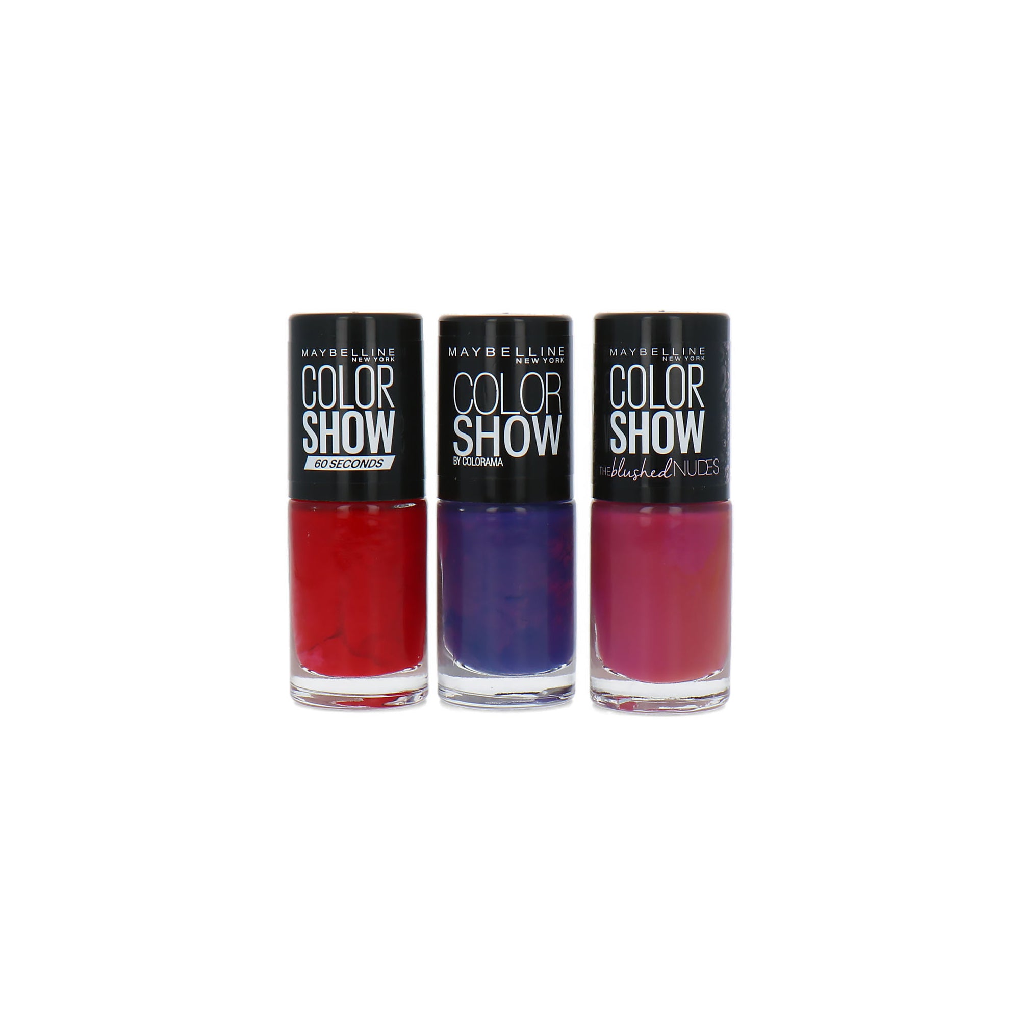 Maybelline Color Show Set 1A Nagellak - 3 x 7 ml
