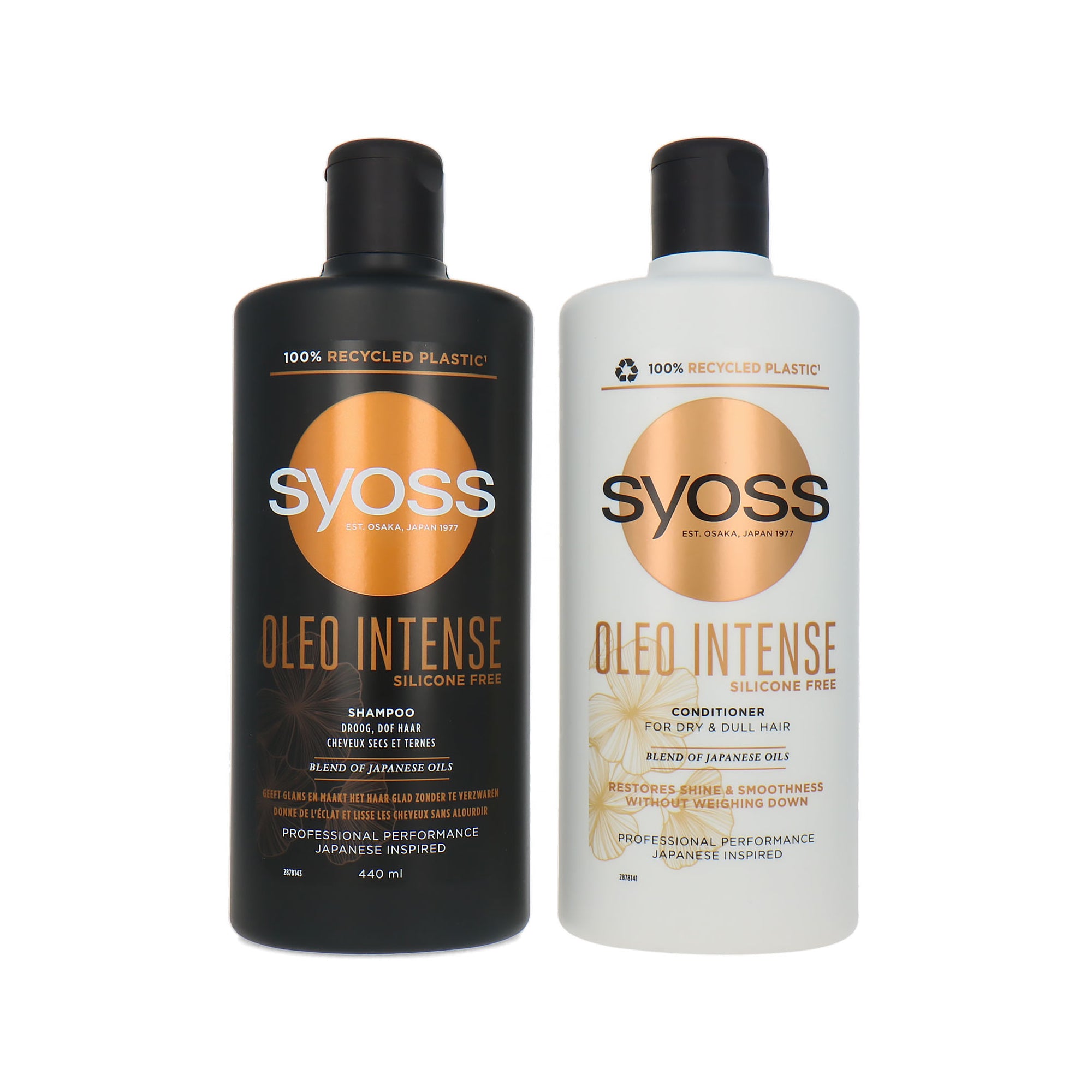 Syoss Oleo Intense Shampoo + Conditioner - 2 x 440 ml