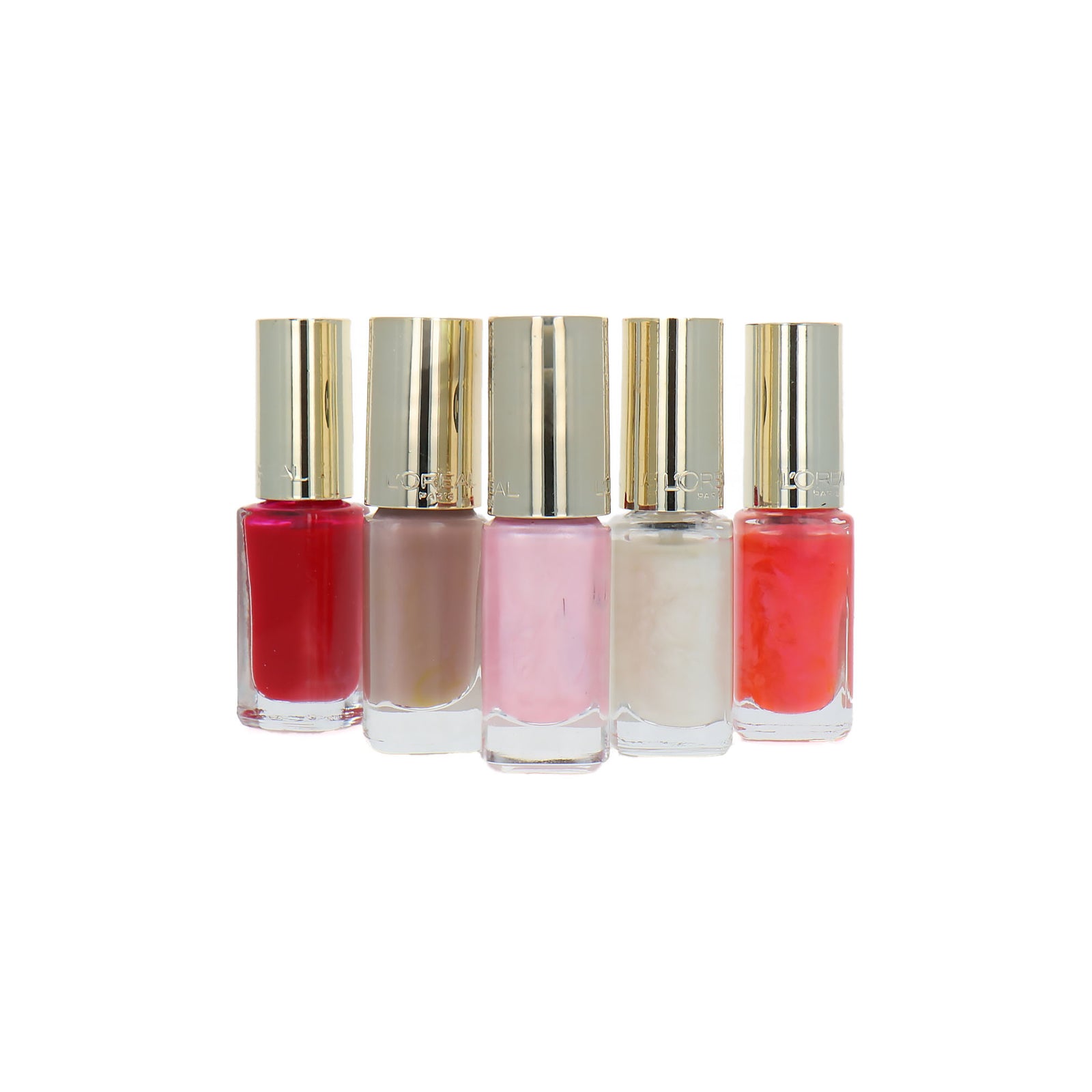L'Oréal Color Riche 5 x 5 ml Mini Nail Polish - Set AD