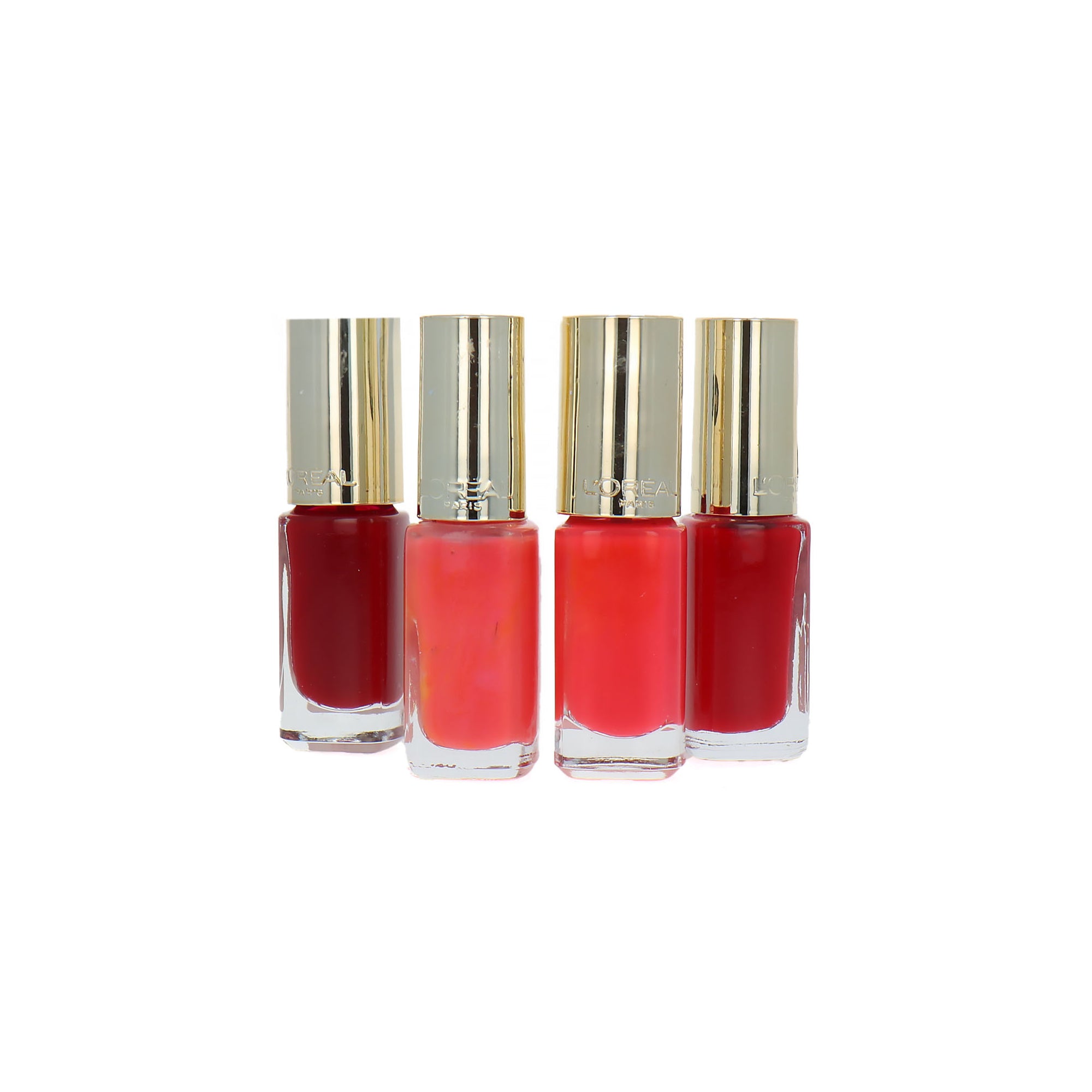 L'Oréal Color Riche 4 x 5 ml Mini Nail Polish - Set AE