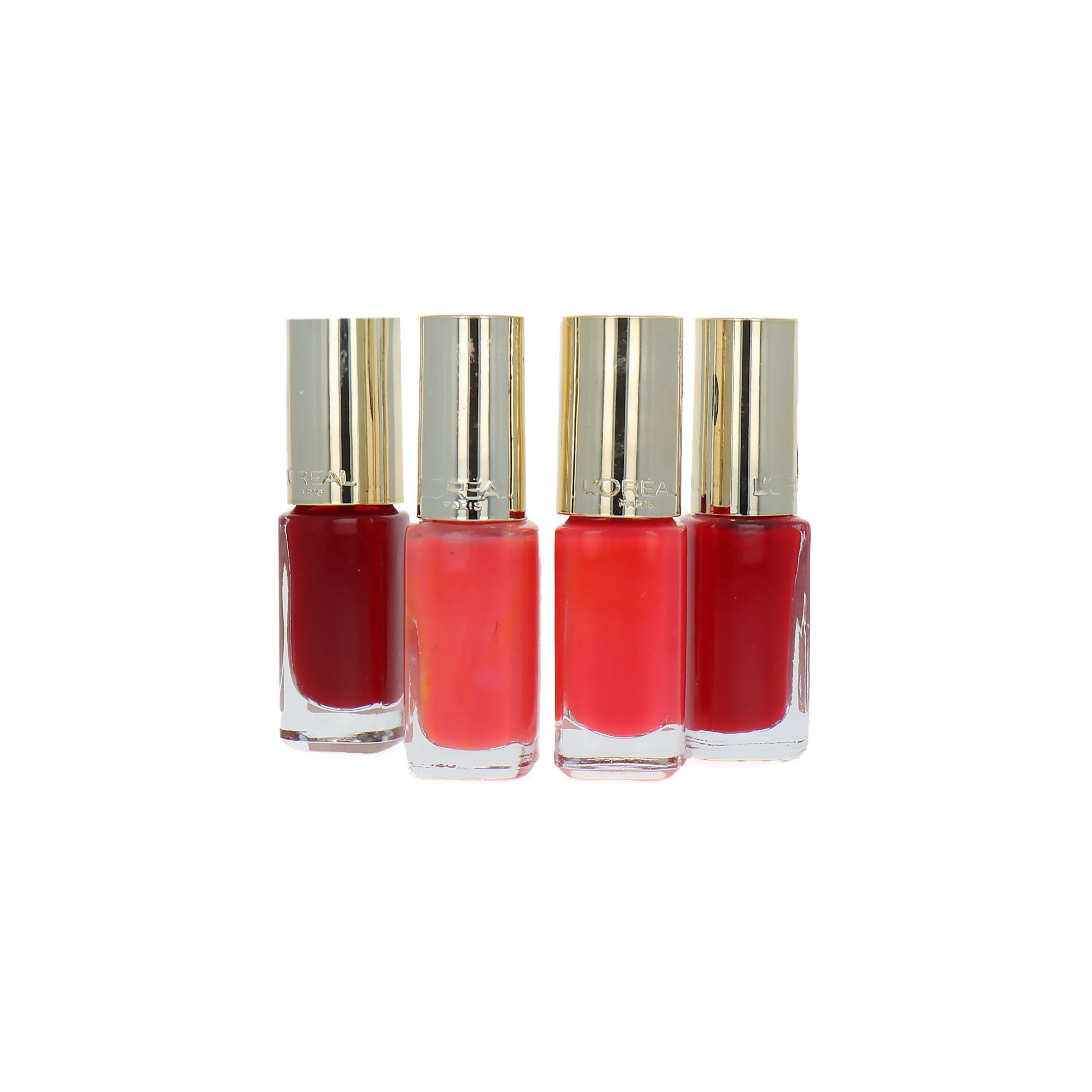 L'Oréal Color Riche 4 x 5 ml Mini Nail Polish - Set AE
