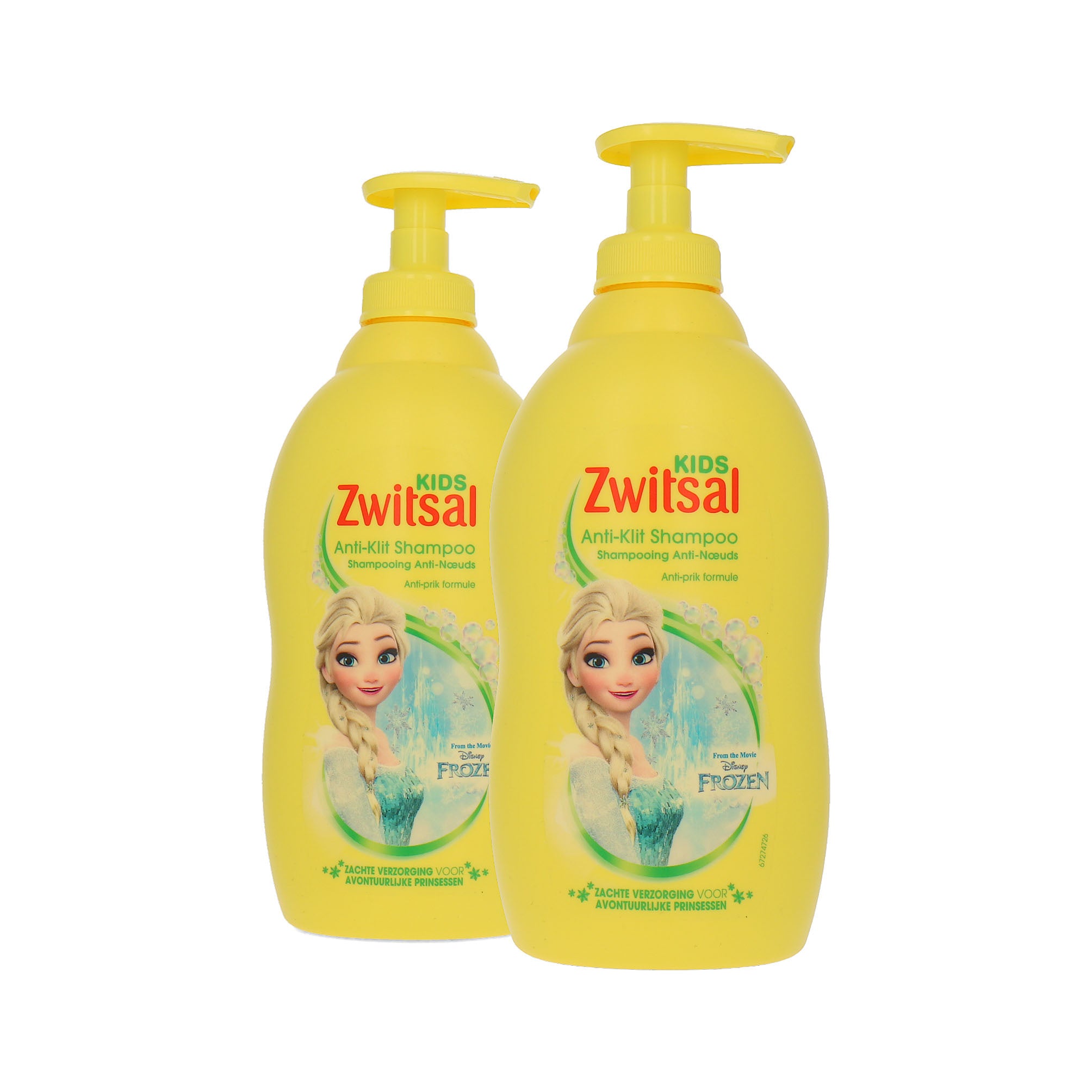 Zwitsal Anti-Klit Shampoo Frozen - 2 x 400 ml