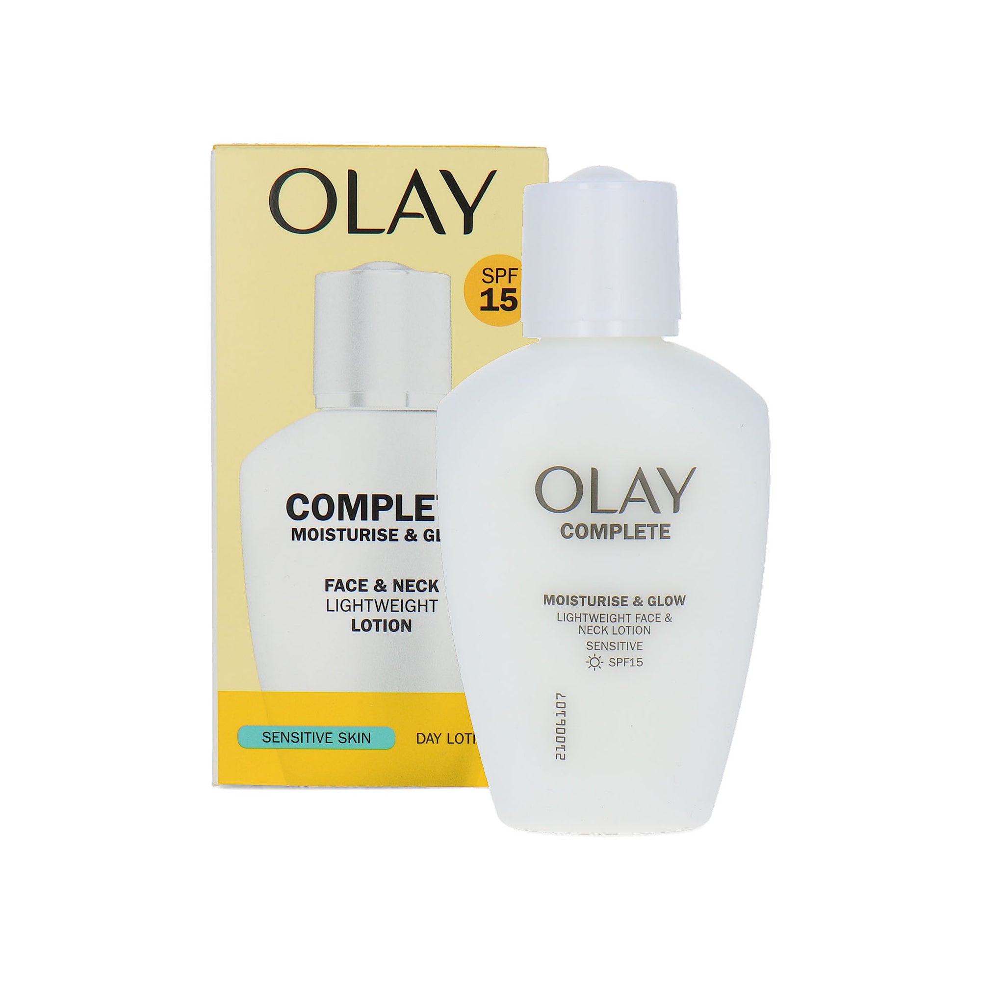 Olay Complete Moisture & Glow Face & Neck Lotion (voor gevoelige huid)