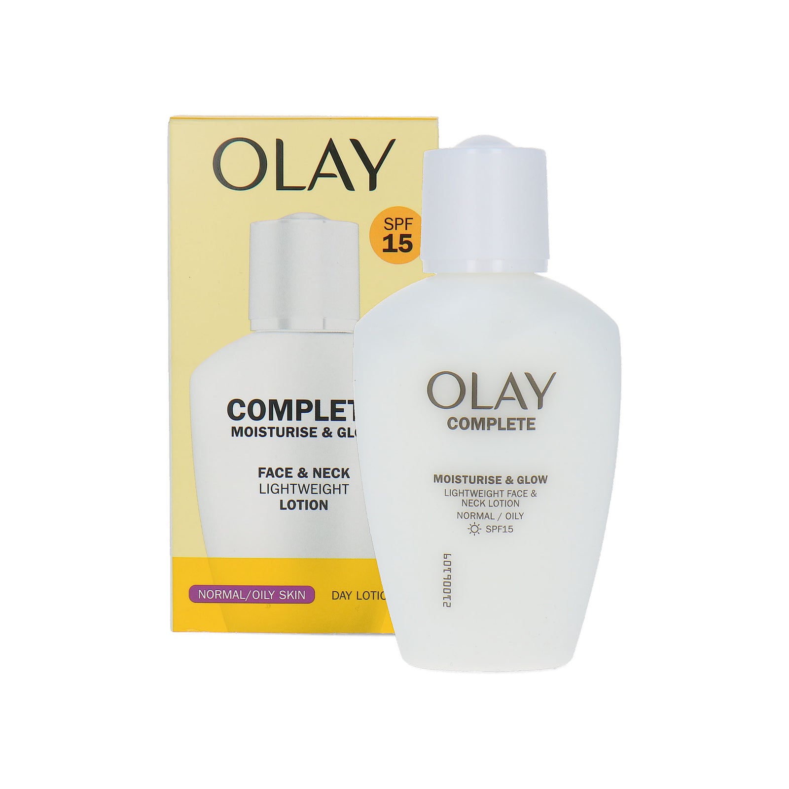 Olay Complete Moisture & Glow Face & Neck Lotion (voor normale tot vette huid)