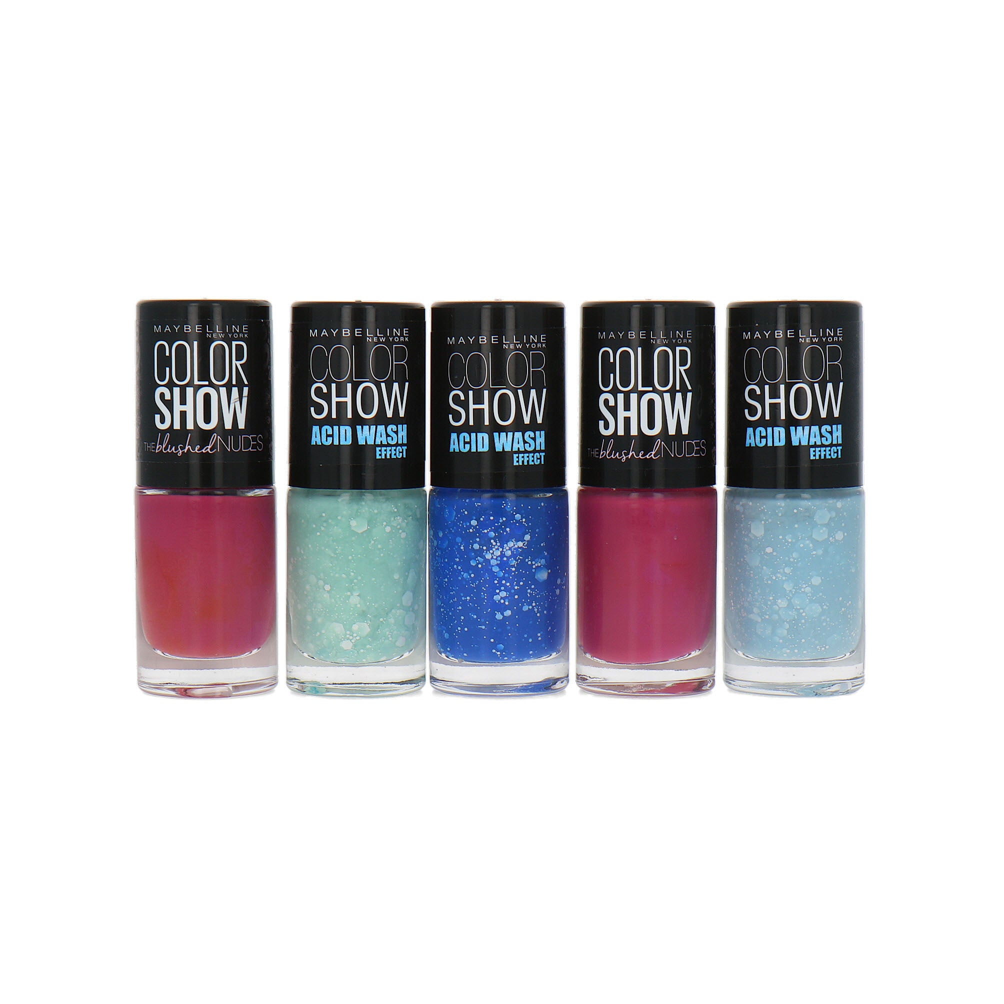 Maybelline Color Show Nailpolish Set 1D - 5 x 7 ml