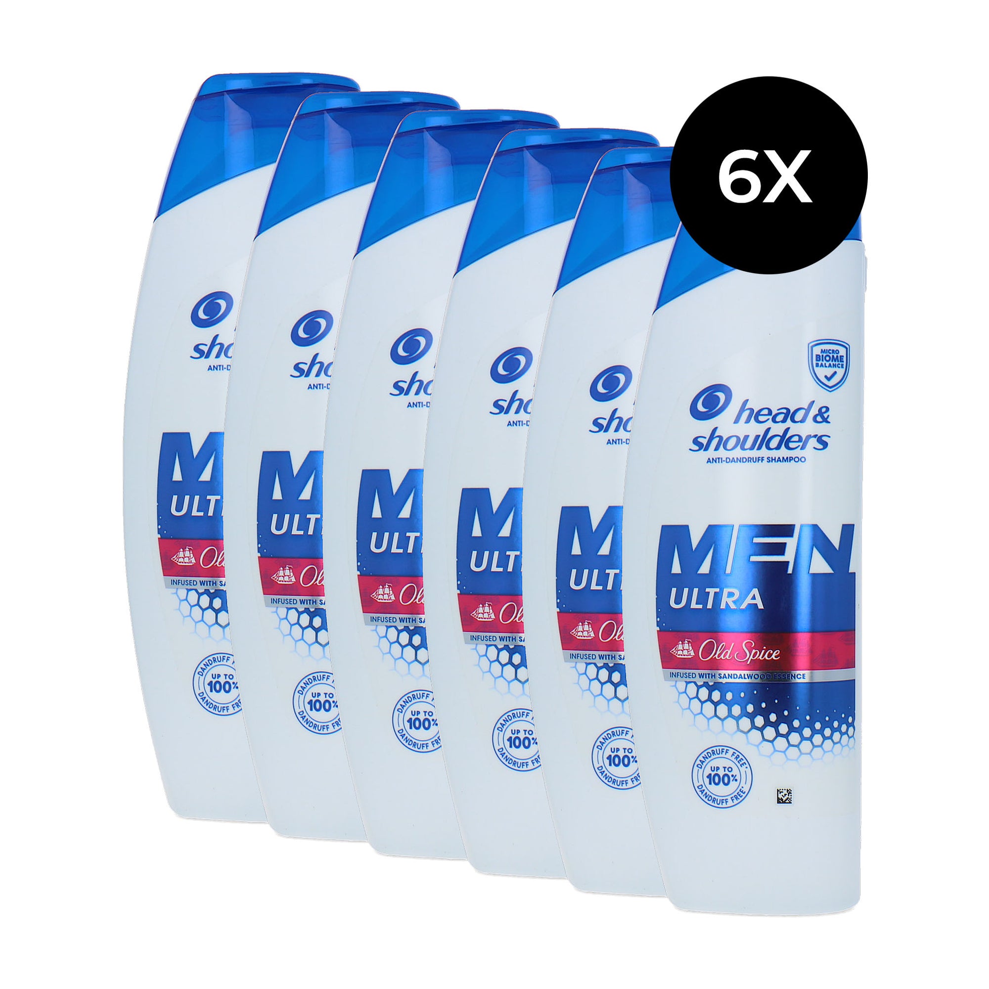 Head & Shoulders Men Ultra Anti-Dandruff Shampoo Old Spice - 6 x 330 ml