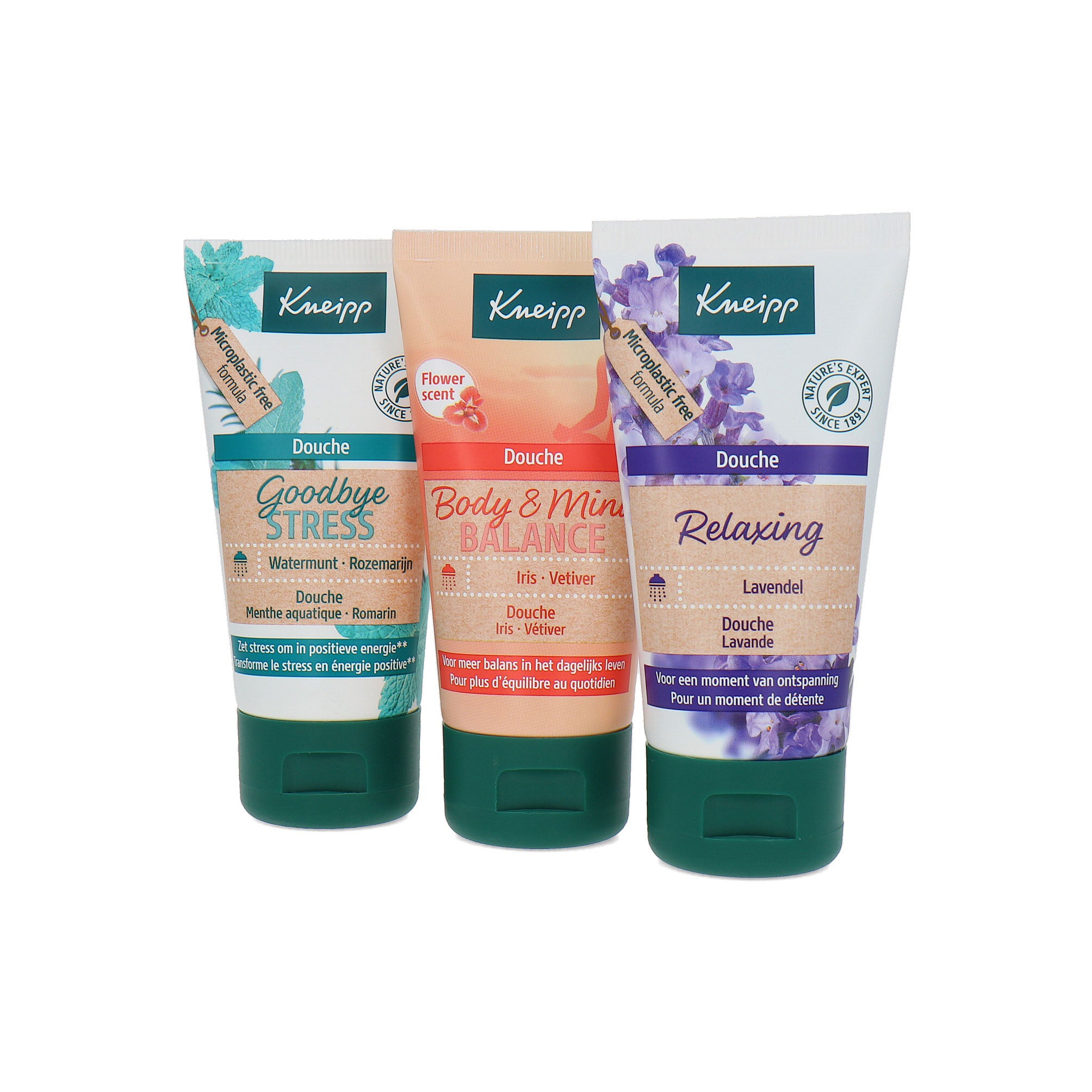 Kneipp Shower Gel - 3 x 75 ml