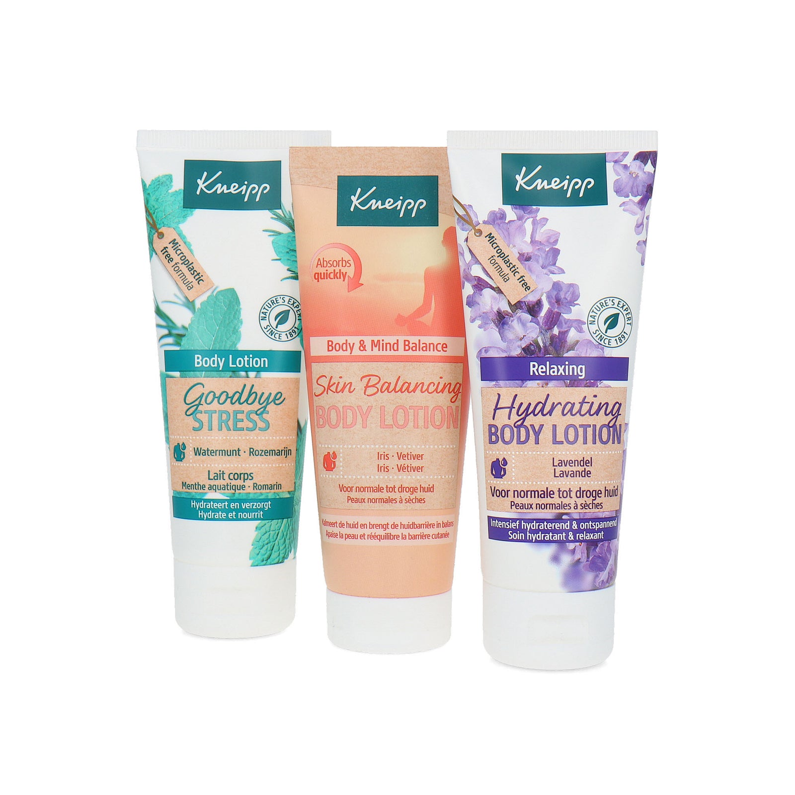 Kneipp Body Lotion - 3 x 75 ml