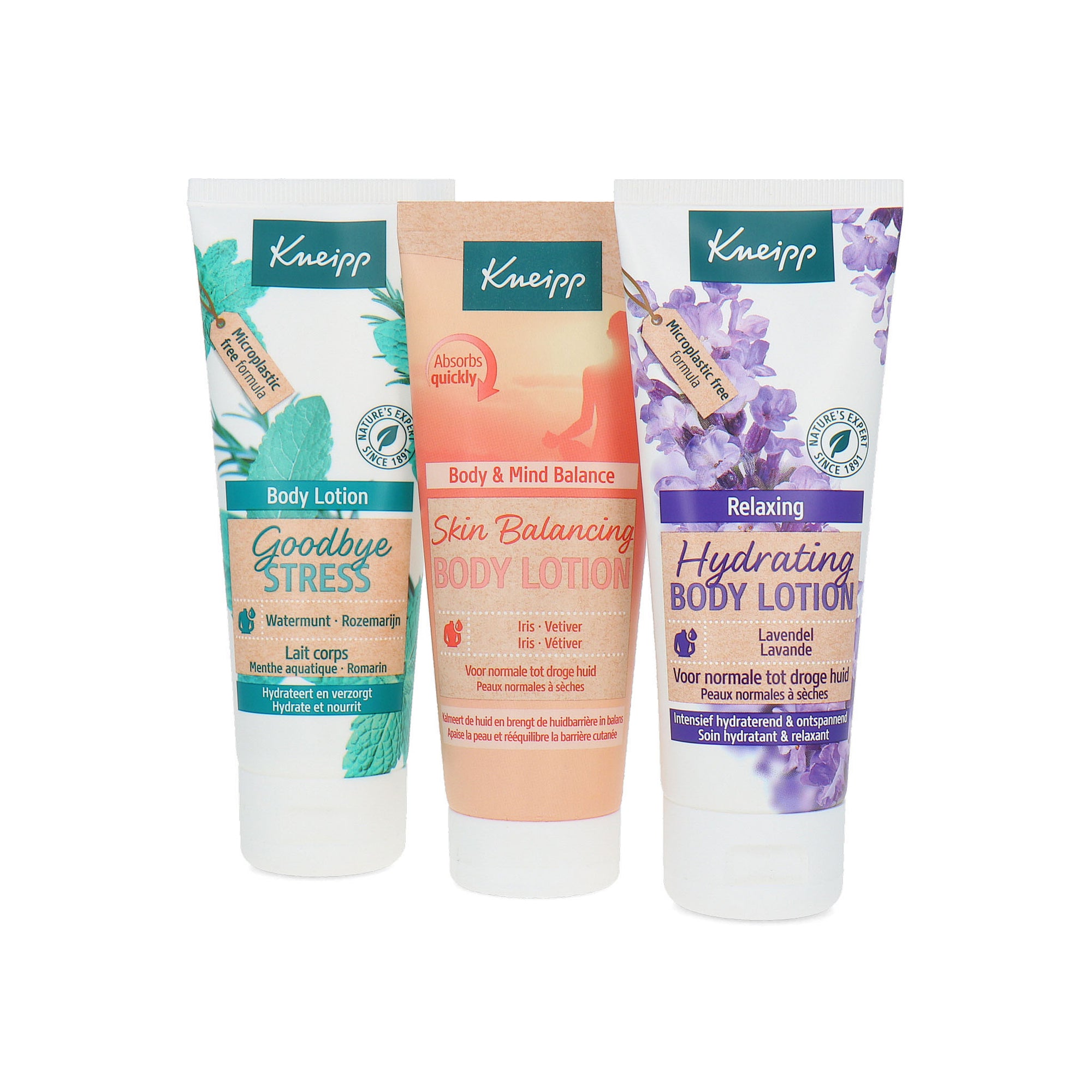 Kneipp Body Lotion - 3 x 75 ml