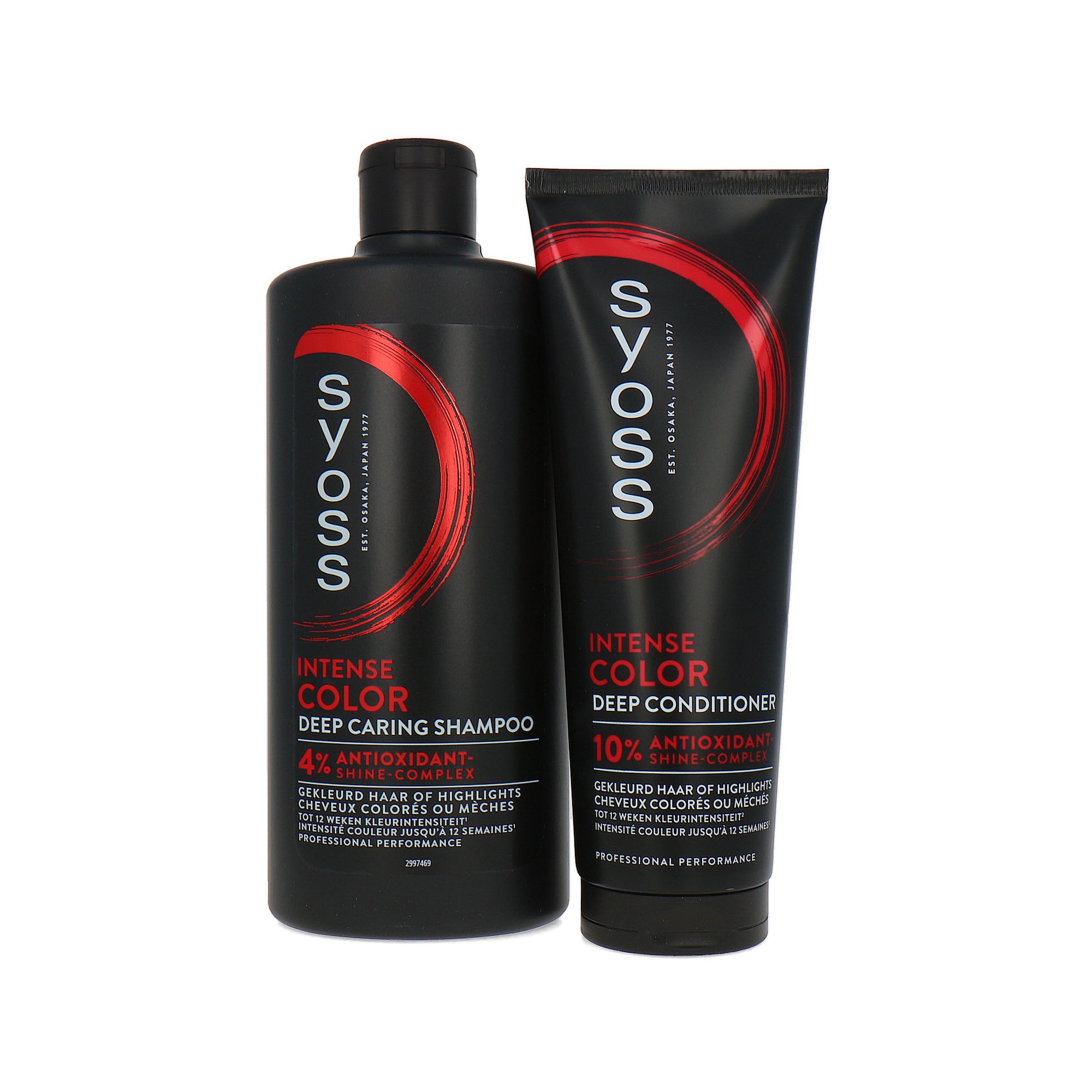 Syoss Intense Color Shampoo + Condtioner - 440 ml - 250 ml