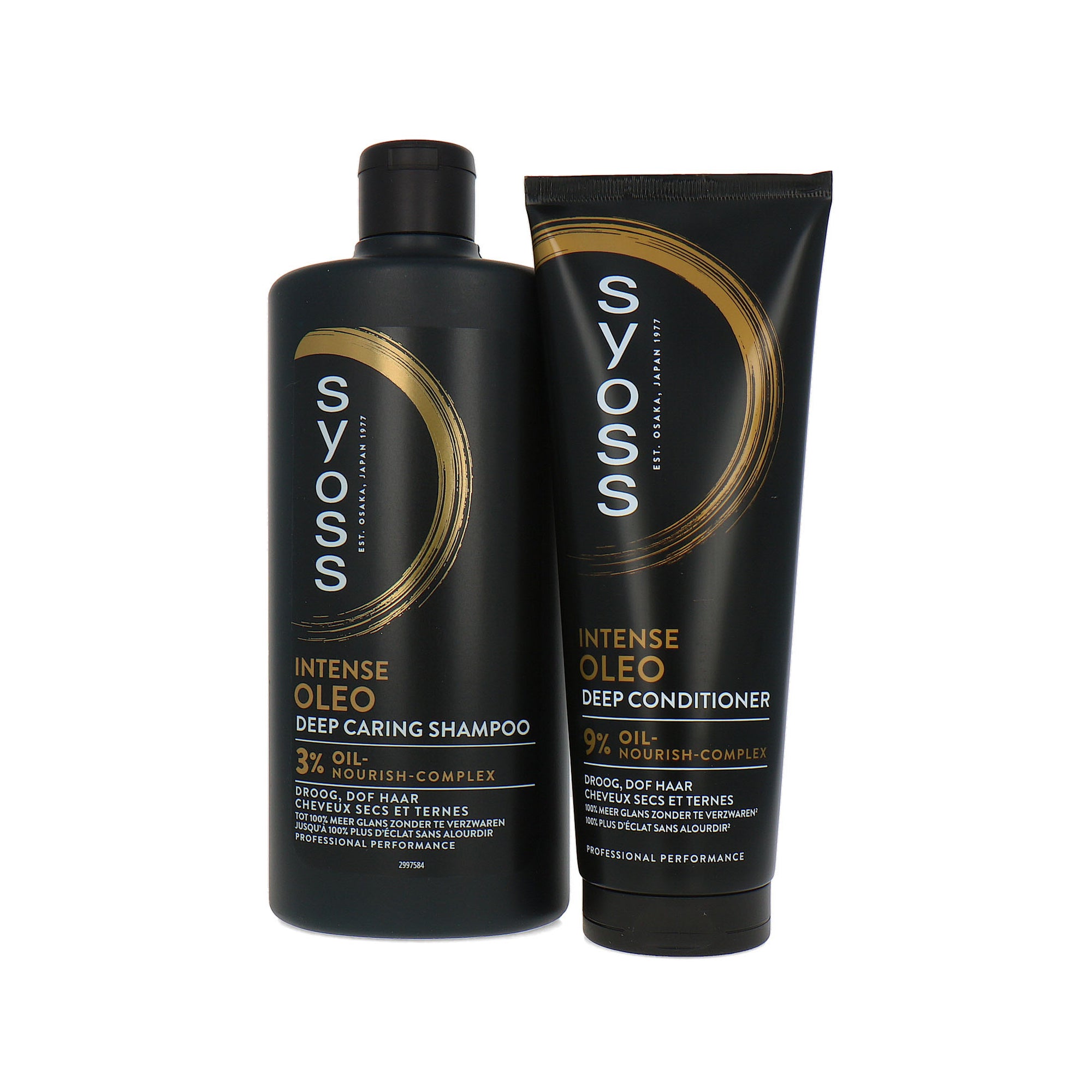 Syoss Intense Oleo Shampoo + Conditioner - 440 ml - 250 ml