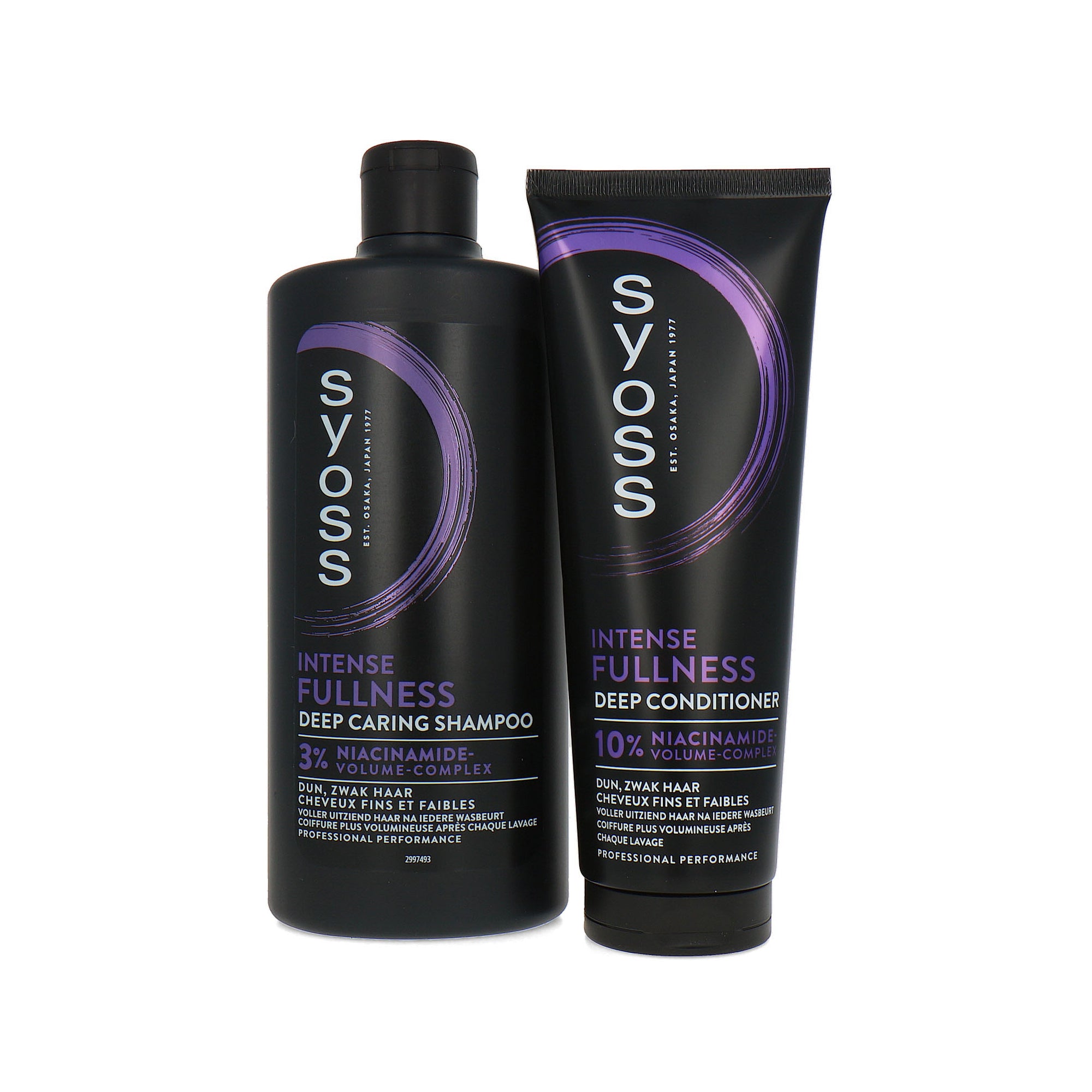 Syoss Intense Fullness Shampoo + Conditioner - 440 ml - 250 ml