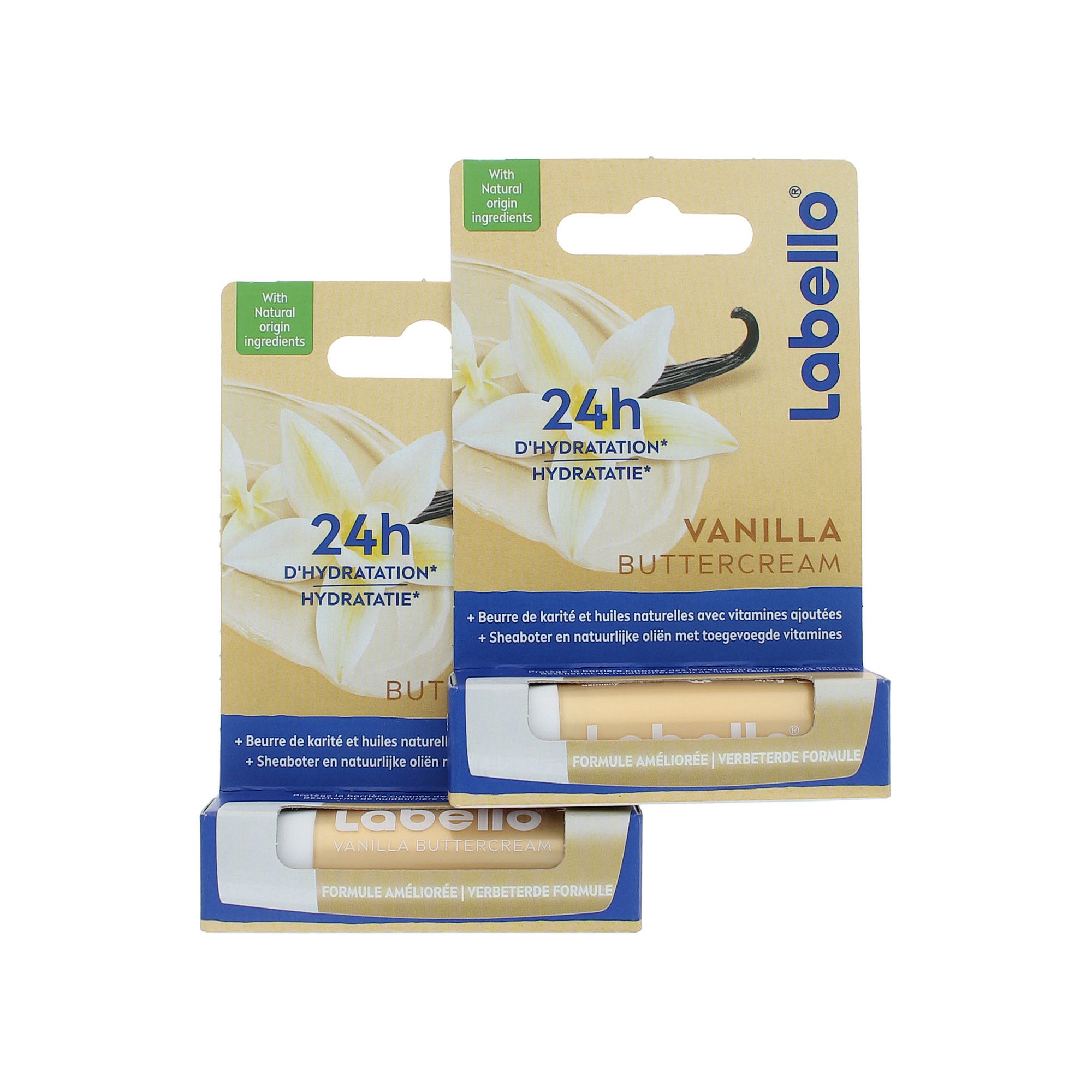 Labello Duopack Vanilla Buttercream - 2 x 4.8 gr