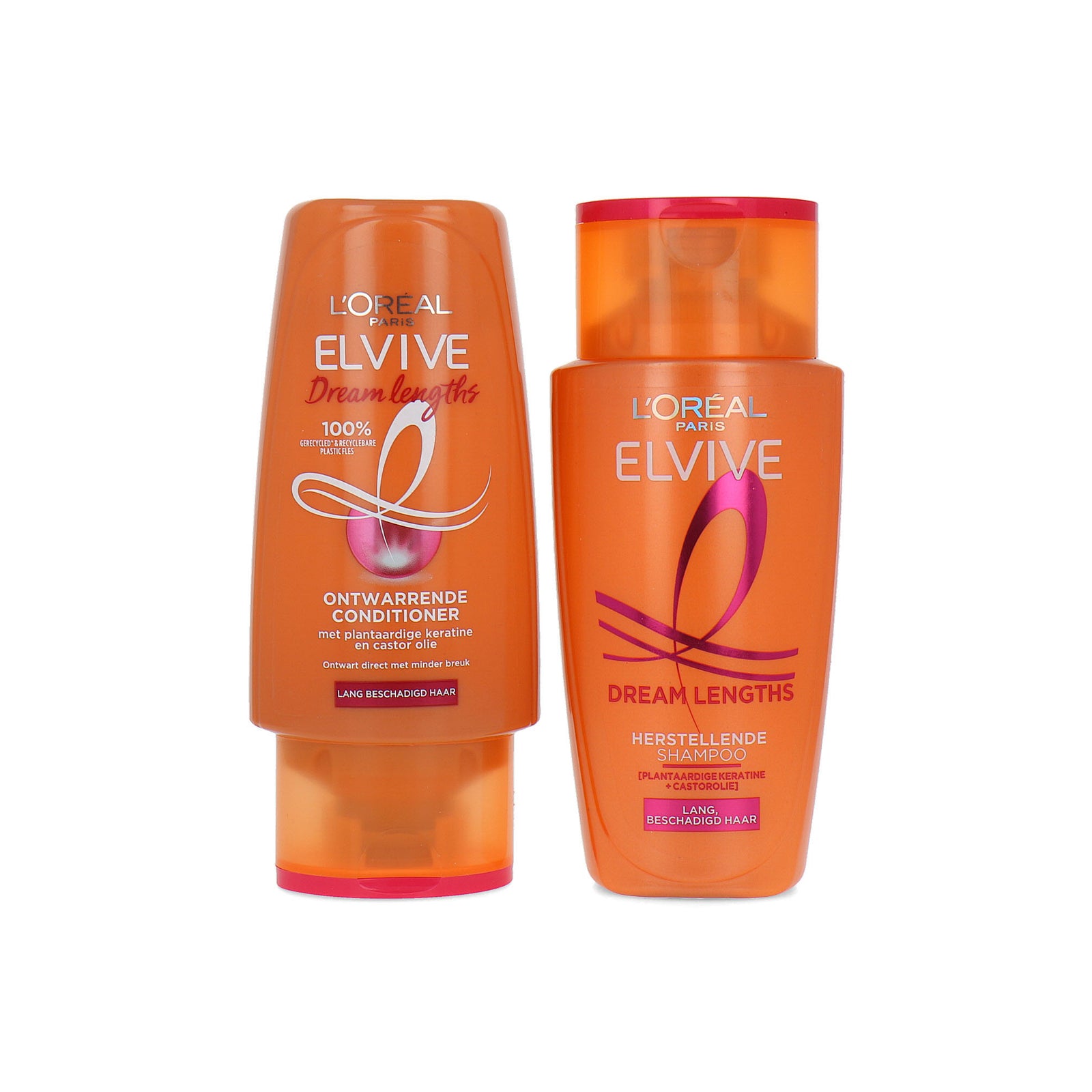 L'Oréal Elvive Dream Lengths Shampoo + Conditioner Travelsize - 2 X 90 ml