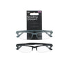 Second Glance 2 Pieces Half Frame Reading Glasses + 2.50 - Black-Grey