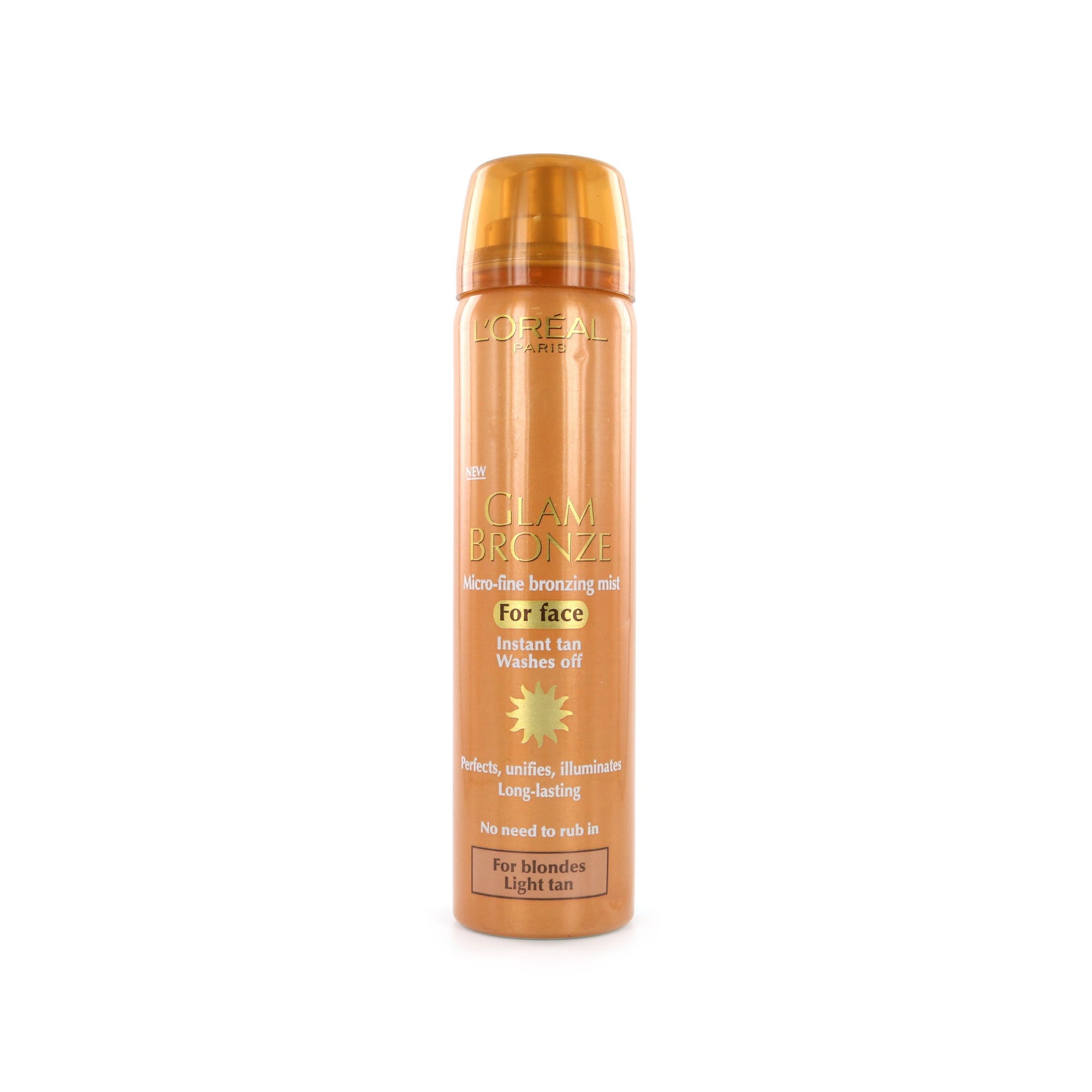 L'Oréal Glam Bronze Bronzing Mist for Face - Light Tan