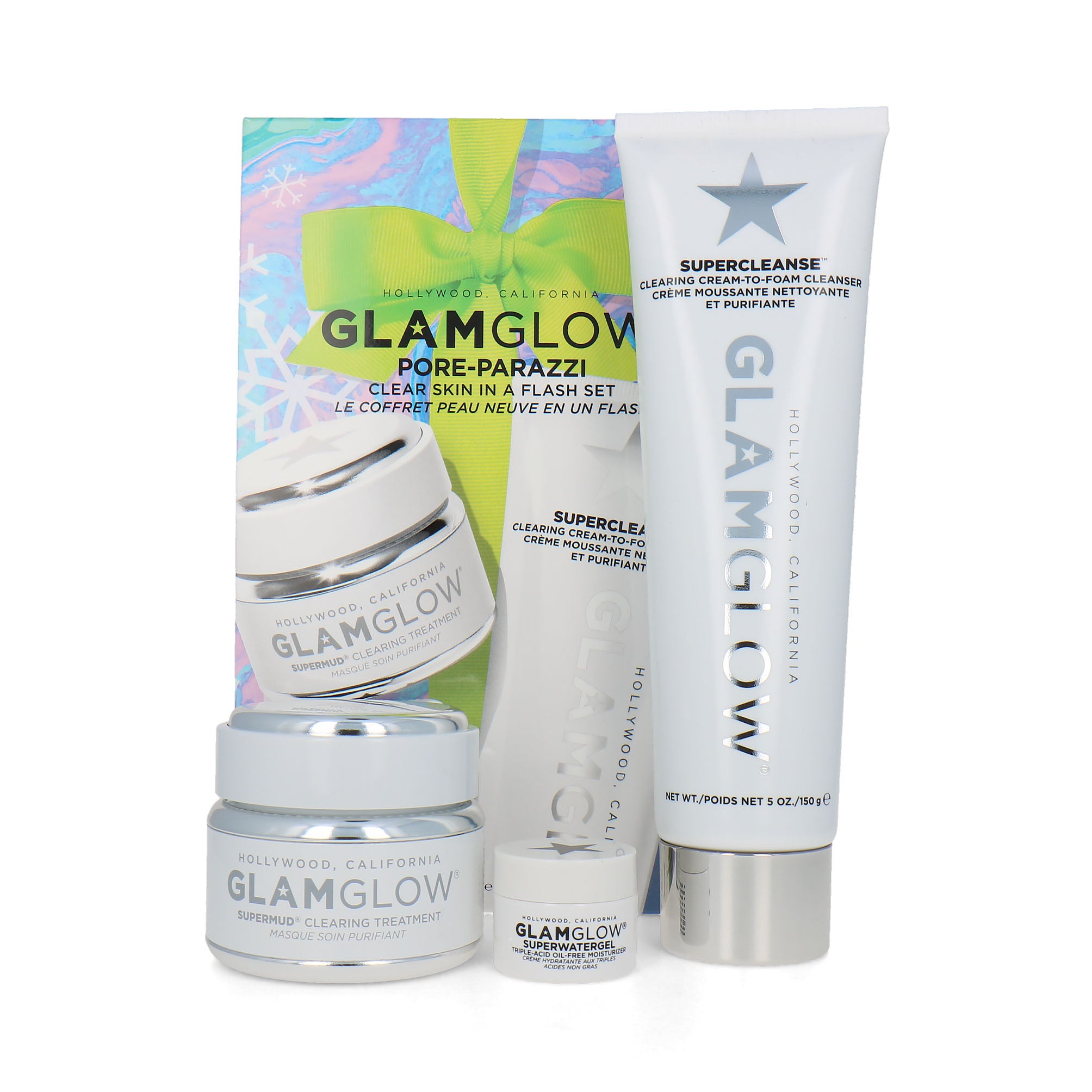 GlamGlow Clear Skin In A Flash Cadeauset