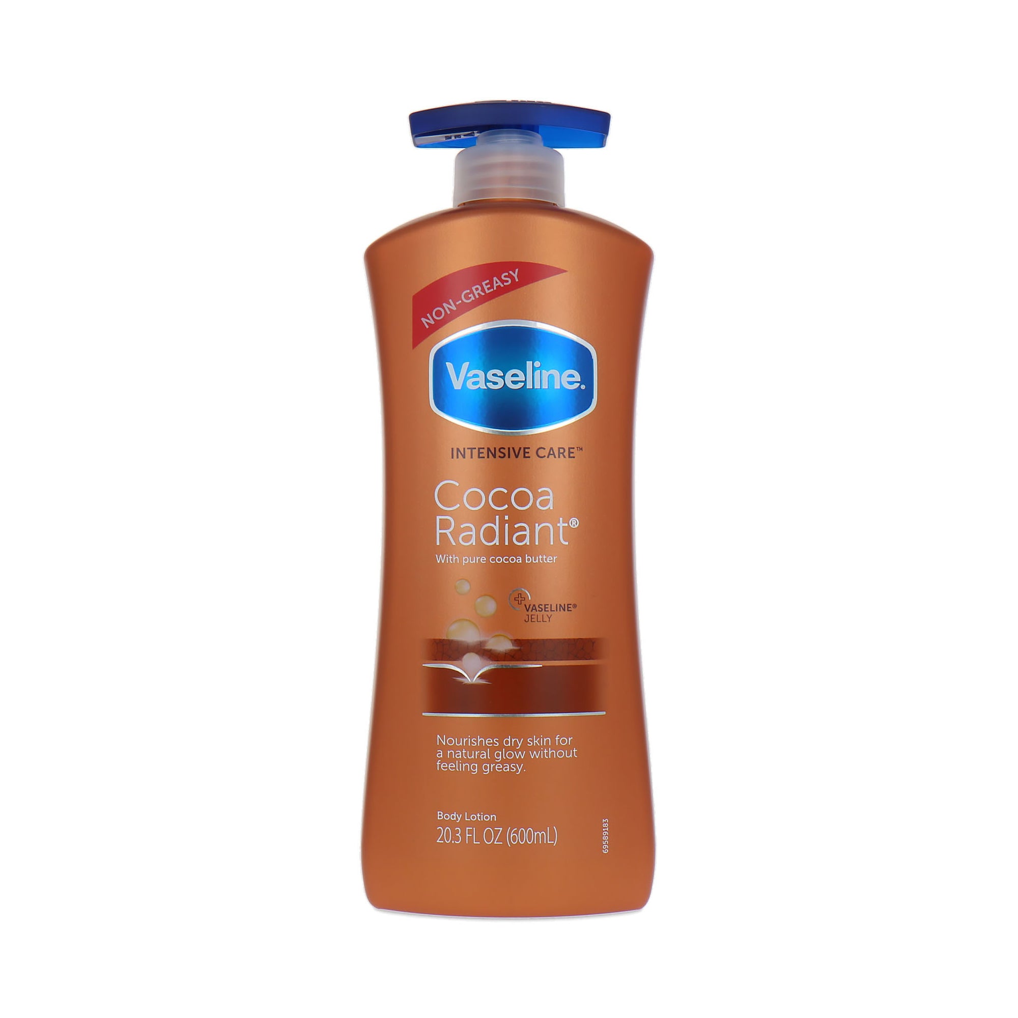 Vaseline Intensive Care Cocoa Radiant Body Lotion - 600 ml