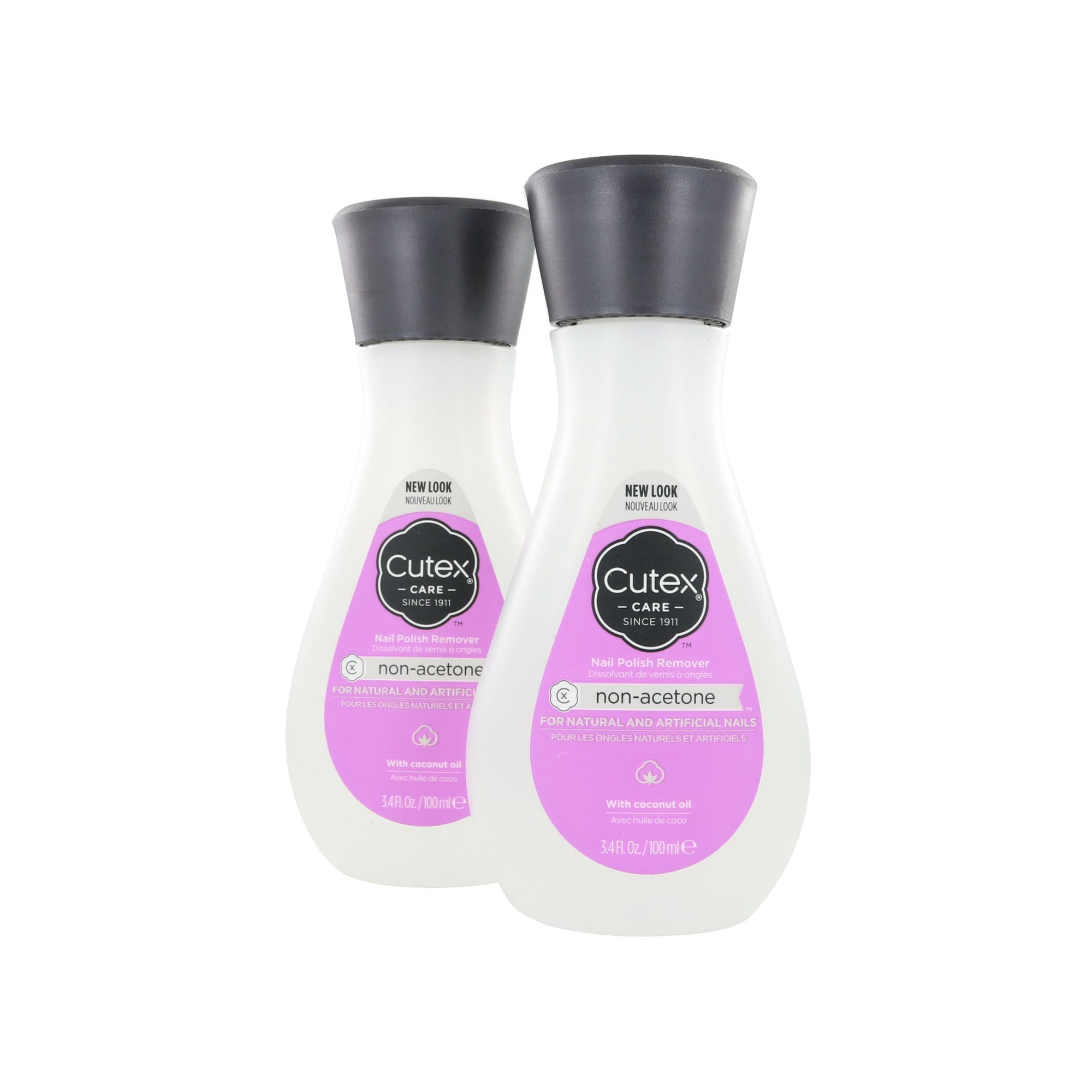Cutex Nagellak Remover - Acetone Free (2 Stuks)