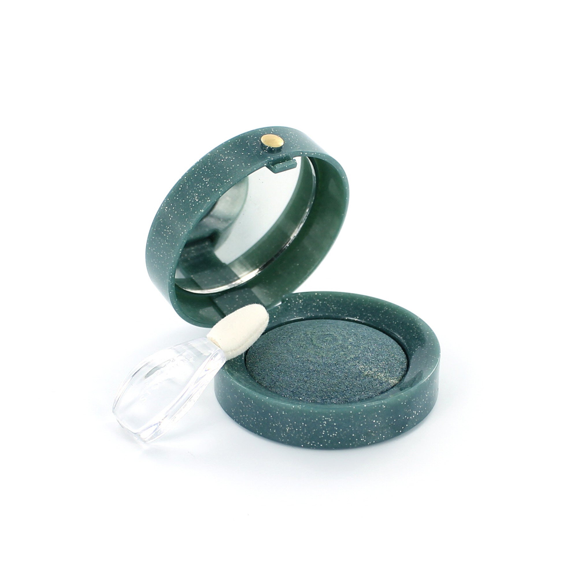 Bourjois Nieuwe Ronde Doosje Oogschaduw - 76 Vert Paillettes