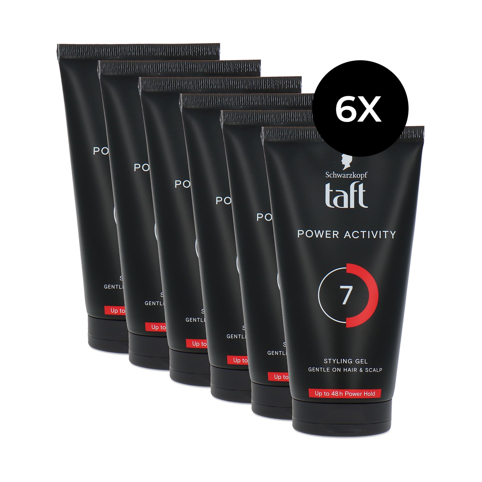 Schwarzkopf Taft Power Activity Styling Gel 7 - 6 x 150 ml