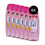 Fa Passionfruit Shower Gel - 6 x 250 ml
