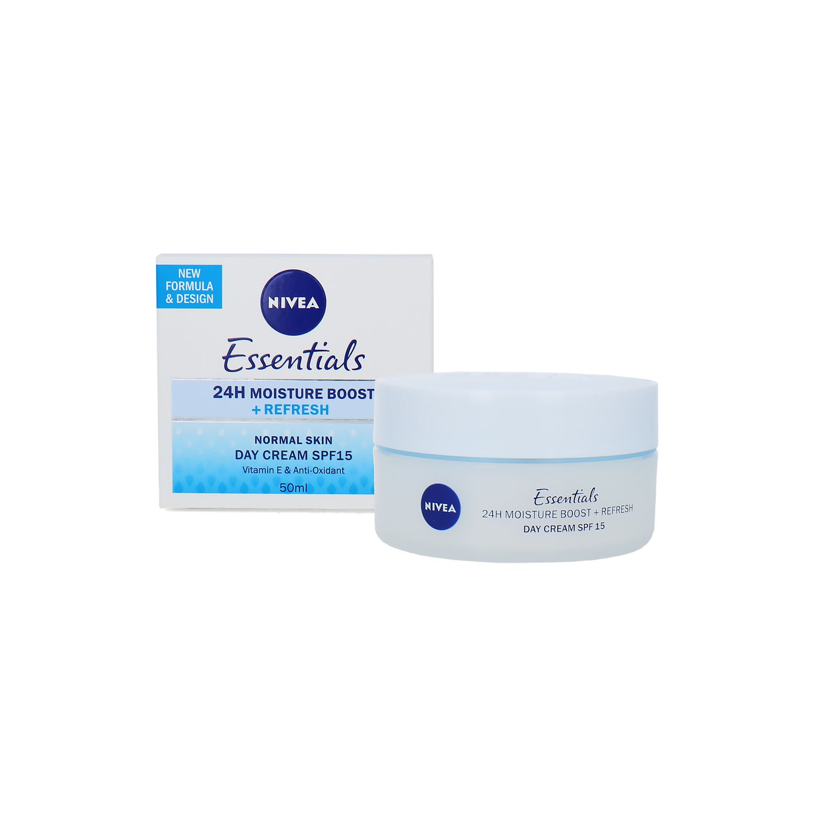 Nivea Essentials 24H Moisture Boost Dagcrème (SPF 15)